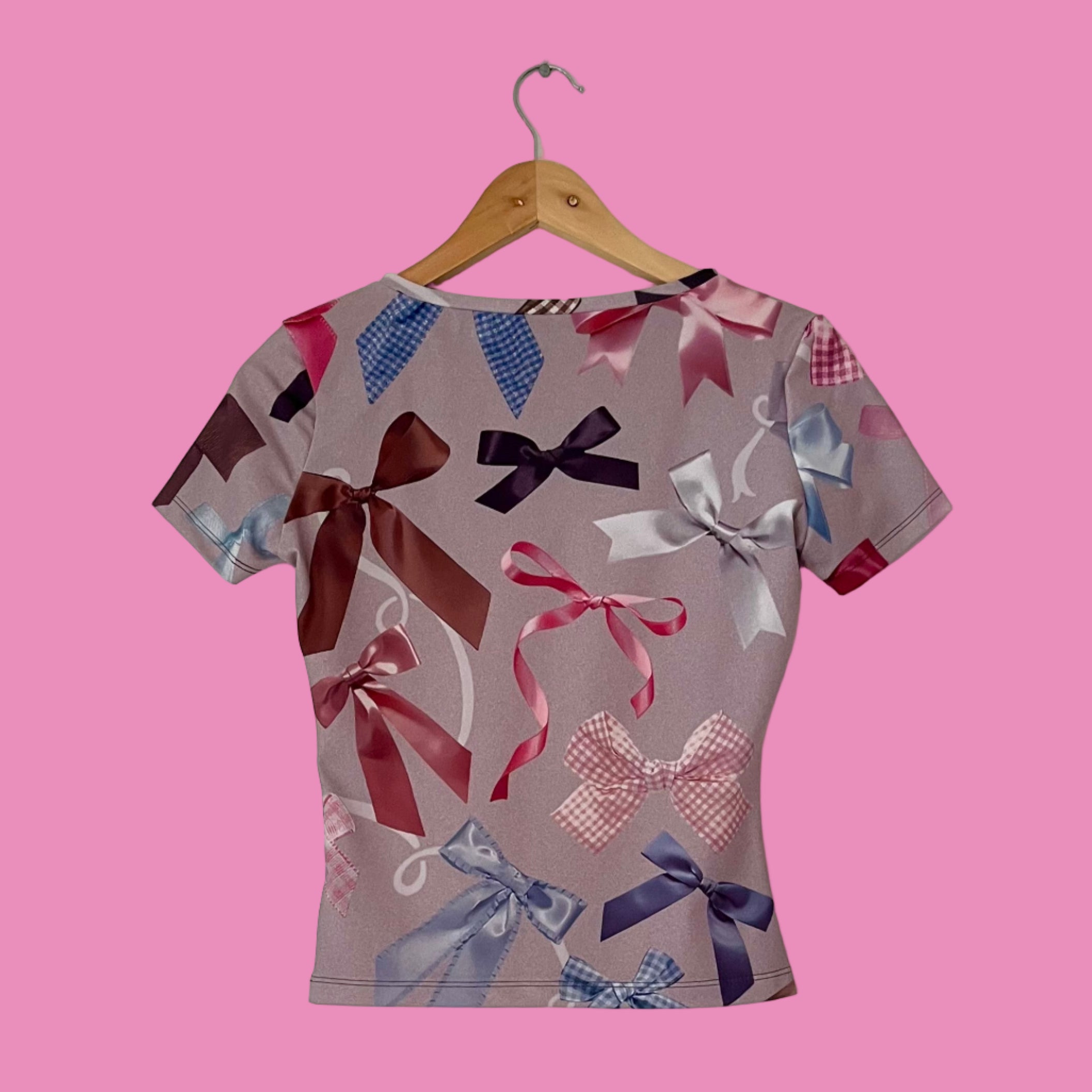 Lucinda Babi BOWS Mesh Baby Tee.