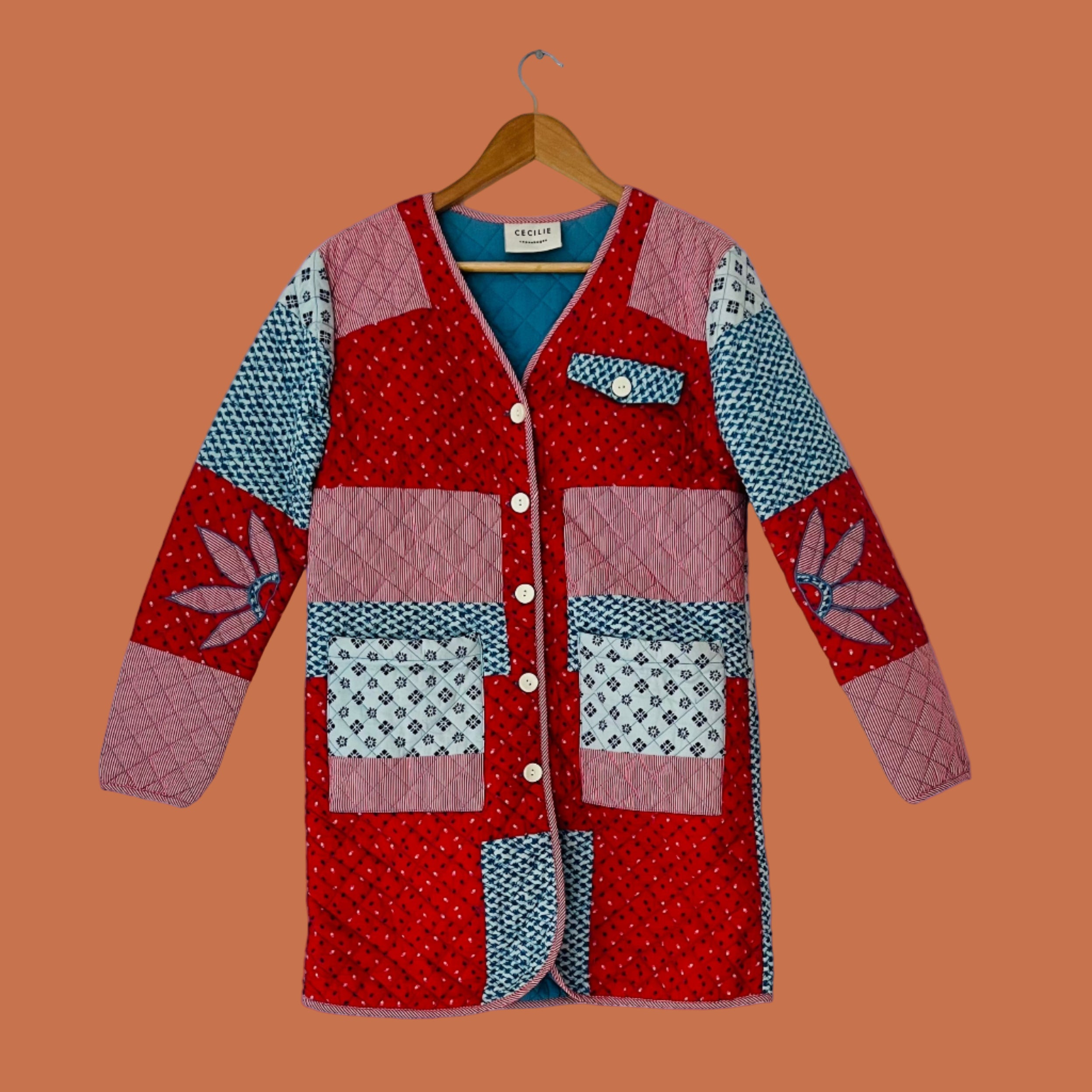 Cecilie Copenhagen ISA Jacket in Tomato.