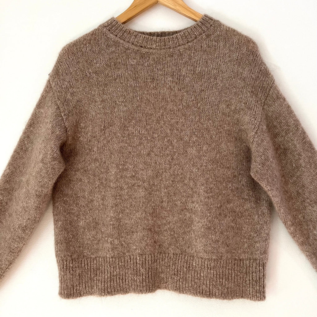 Minima Esenciales BNWT ELKIE Alpaca Blend Jumper in Marle Size 10.