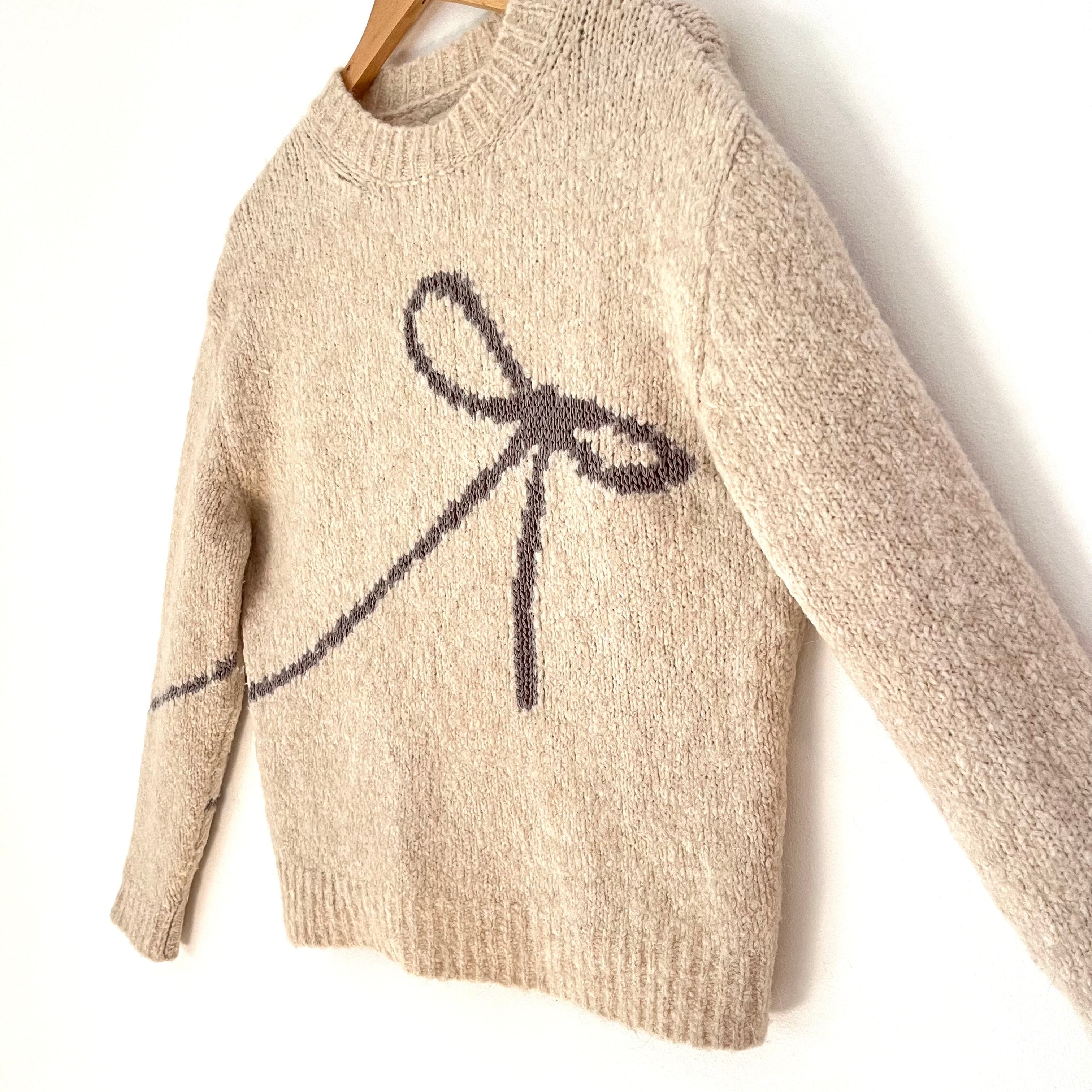 Paloma Wool TANA Sweater in Ecru Size L.