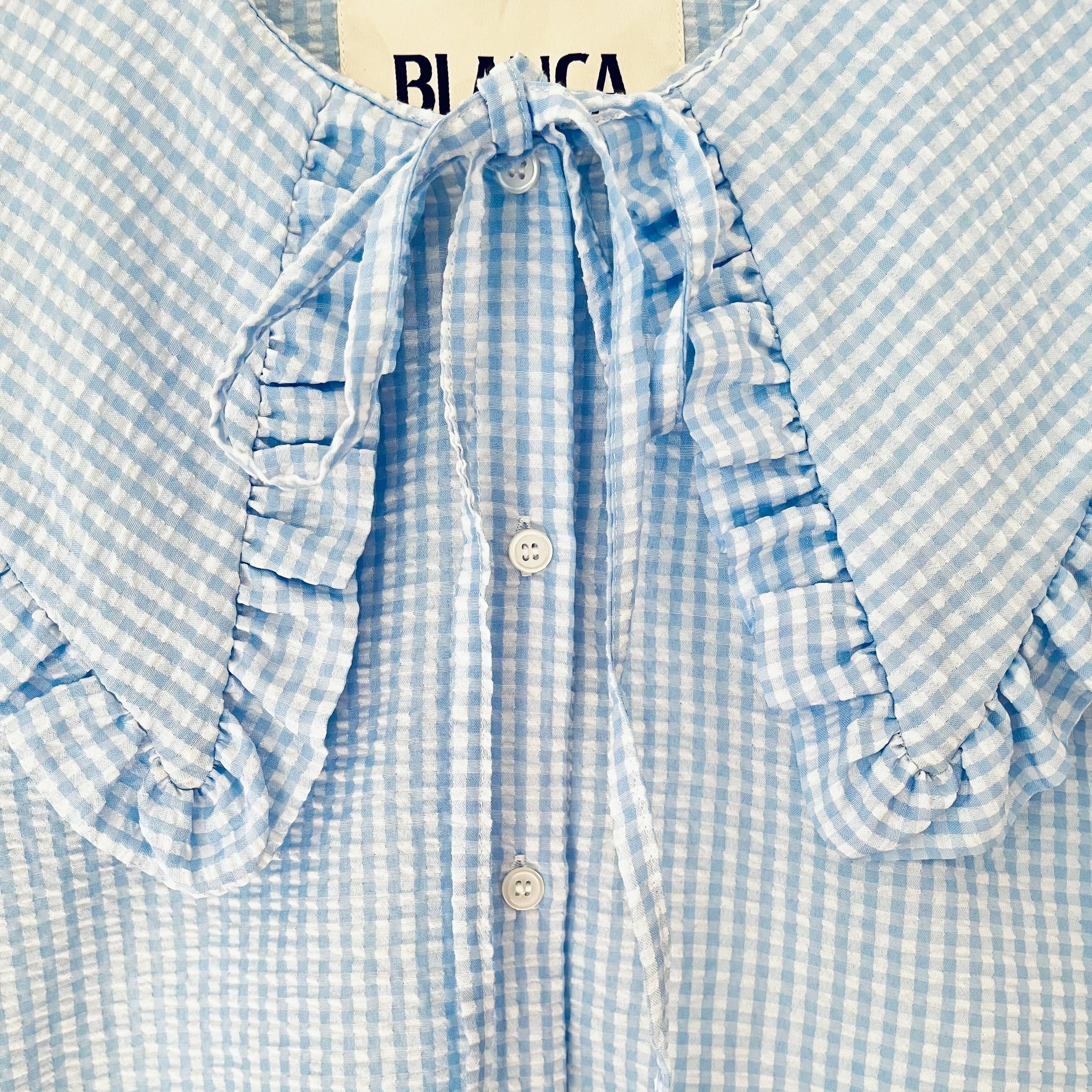 Blanca MAJA Blouse in Blue One Size.
