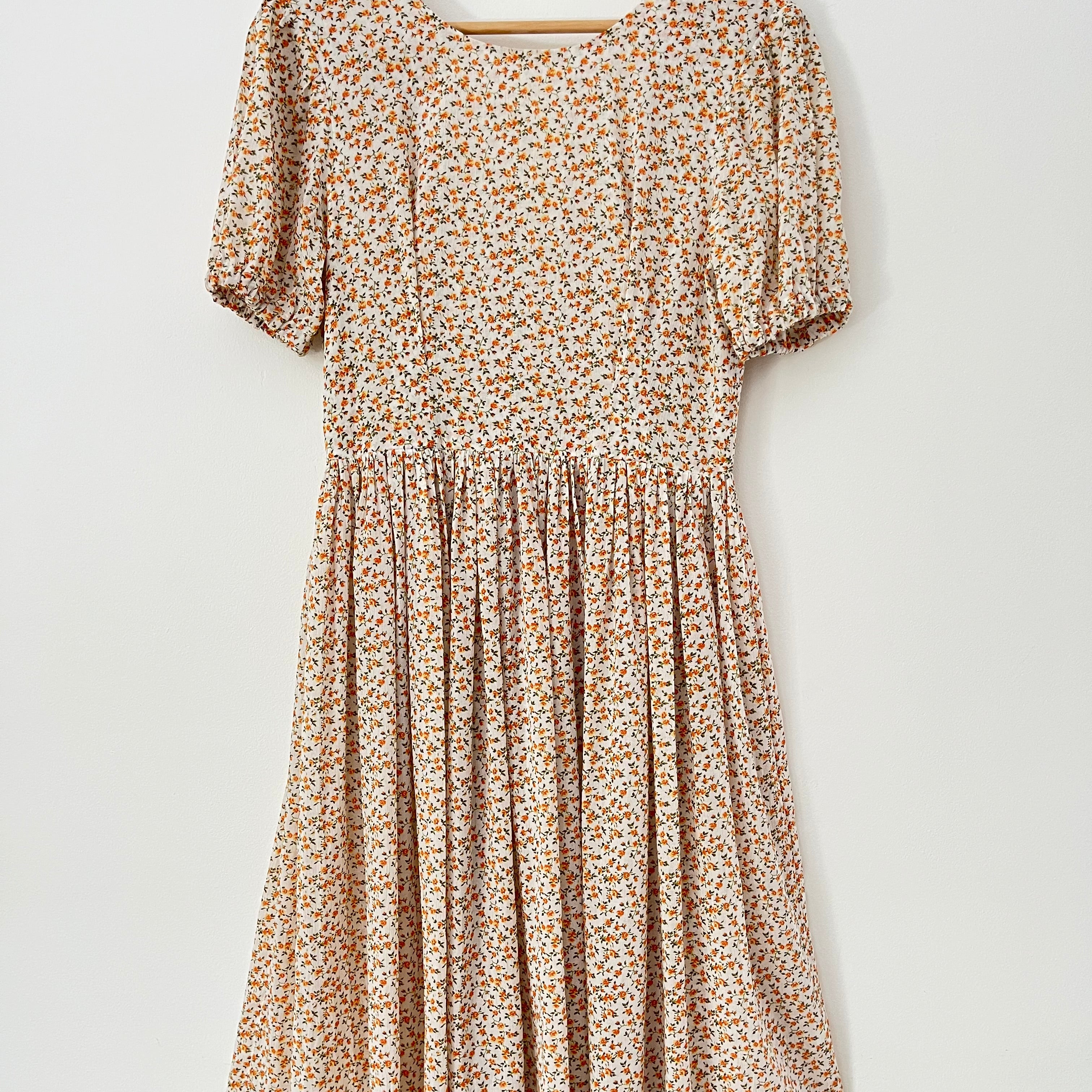 Par Moi Floral Midi Dress.