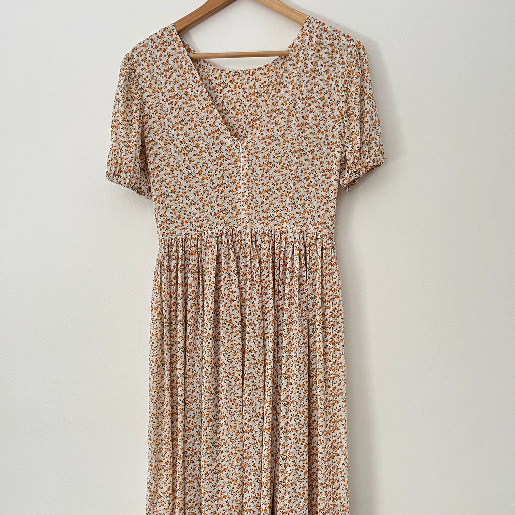 Par Moi Floral Midi Dress.