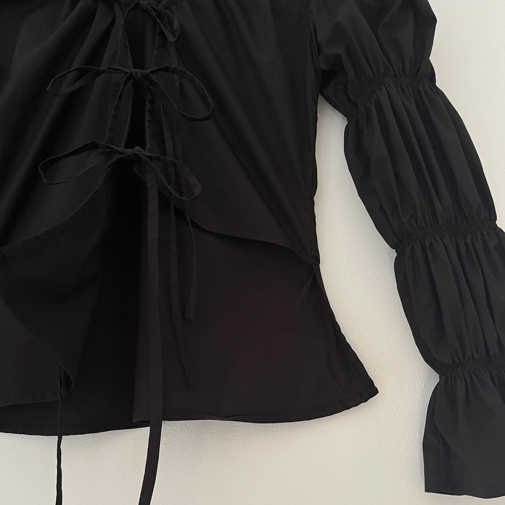 Caspar The Label x Freya McKee MILKMAID Top Size XS.