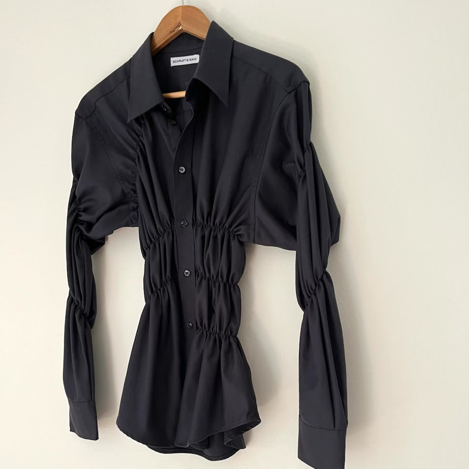 Scarlet & Sam SCRUCHED Shirt One Size.