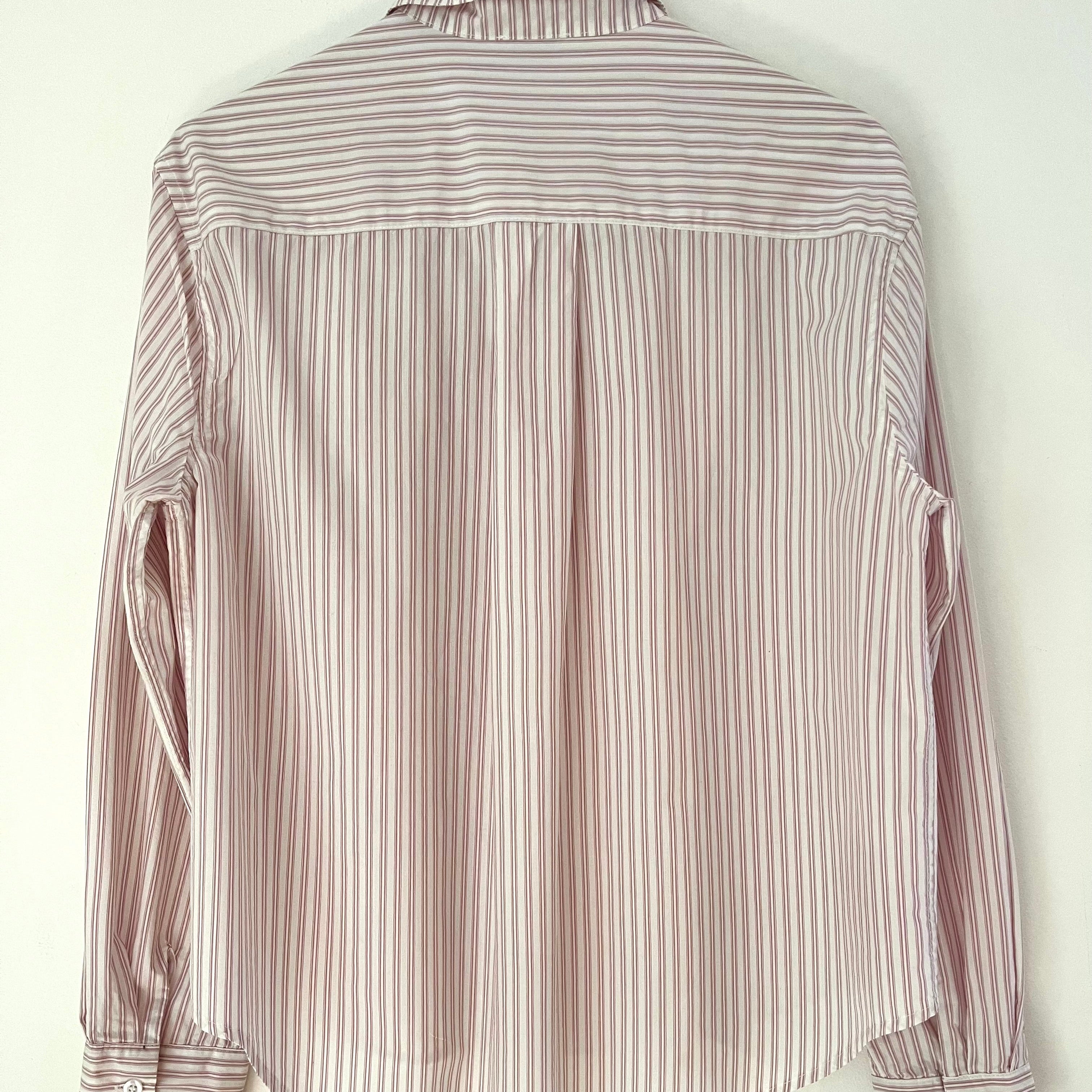 Deiji Studios POCKET Shirt in Musk Stripe Size L.