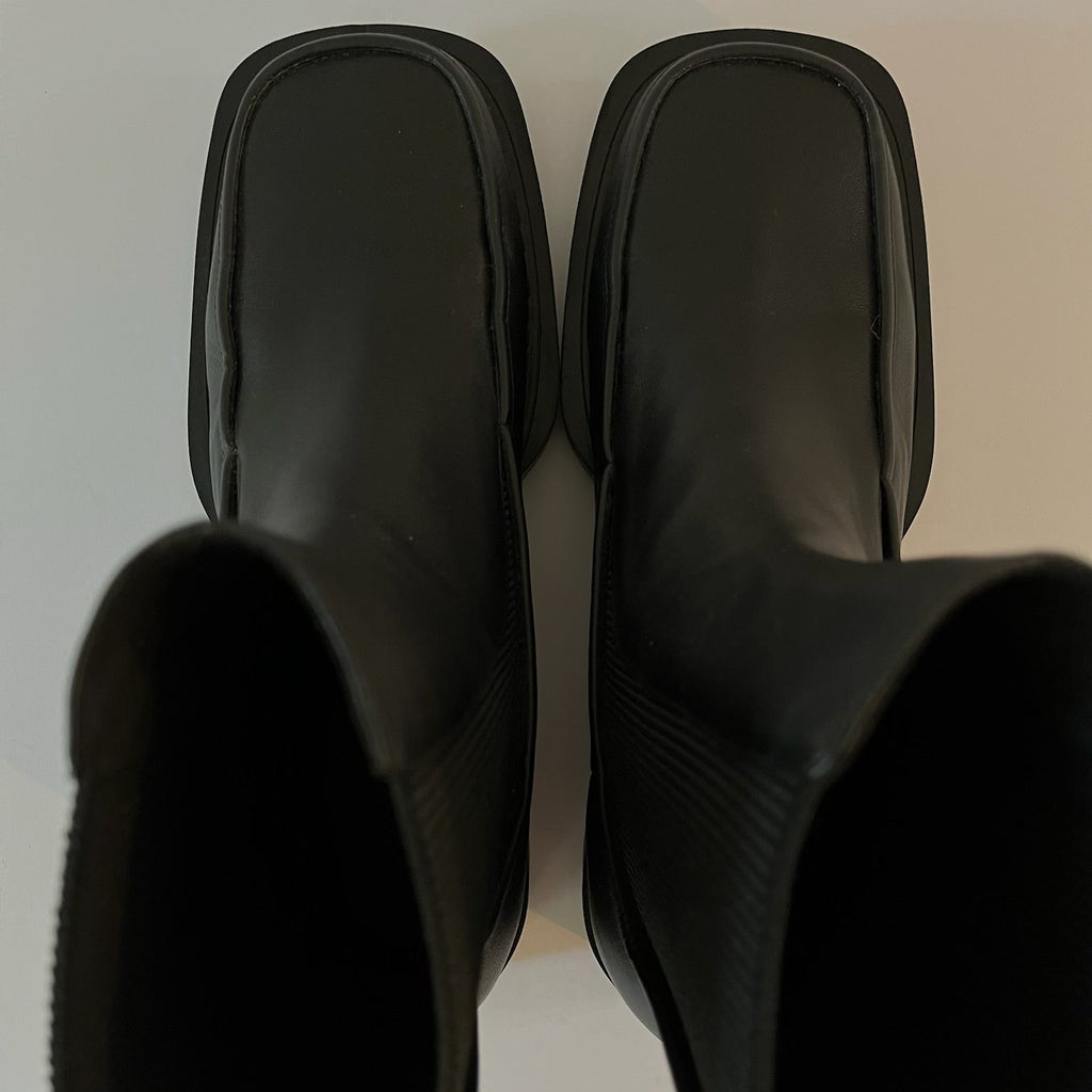 St Agni Square Toe Boots Size 39.
