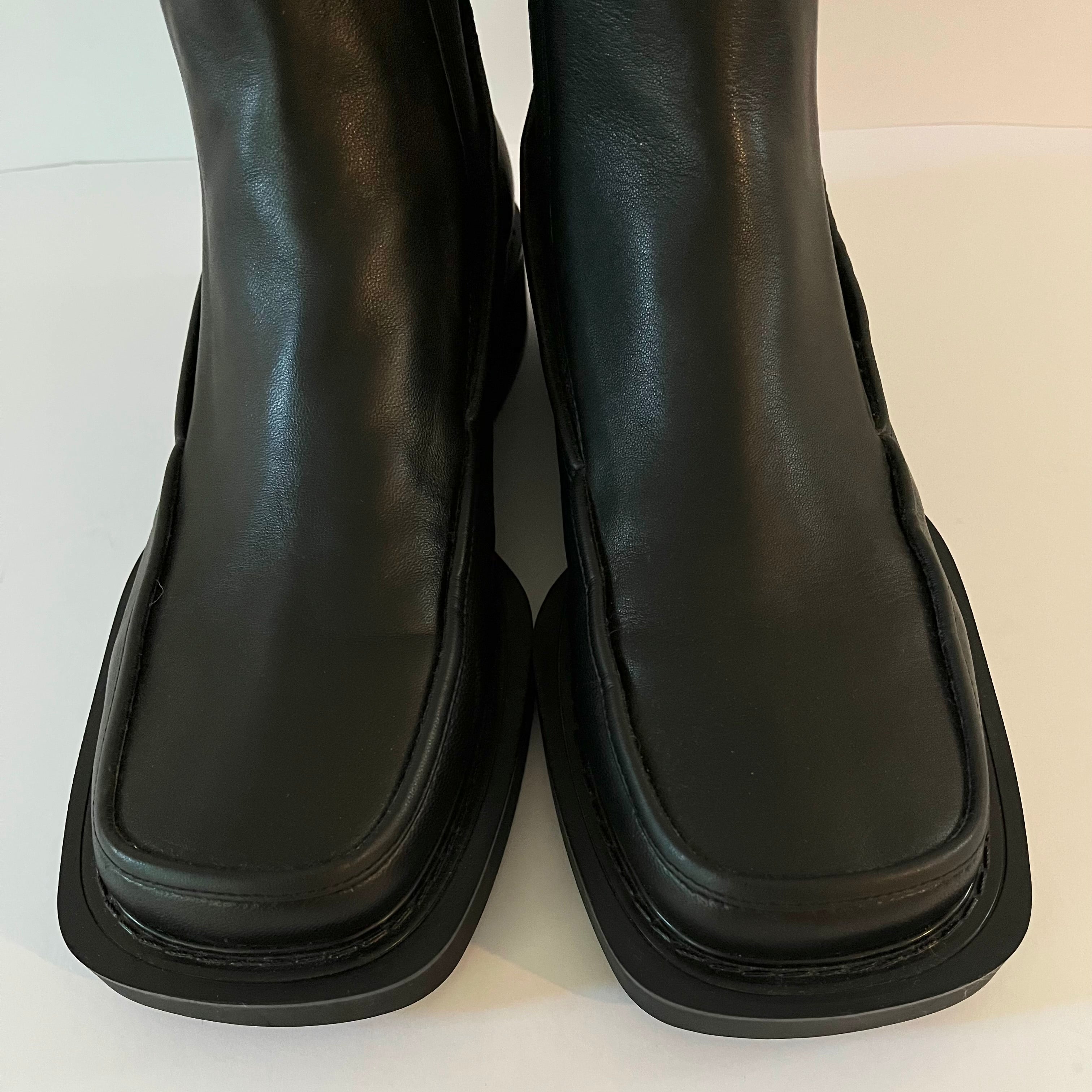 St Agni Square Toe Boots Size 39.