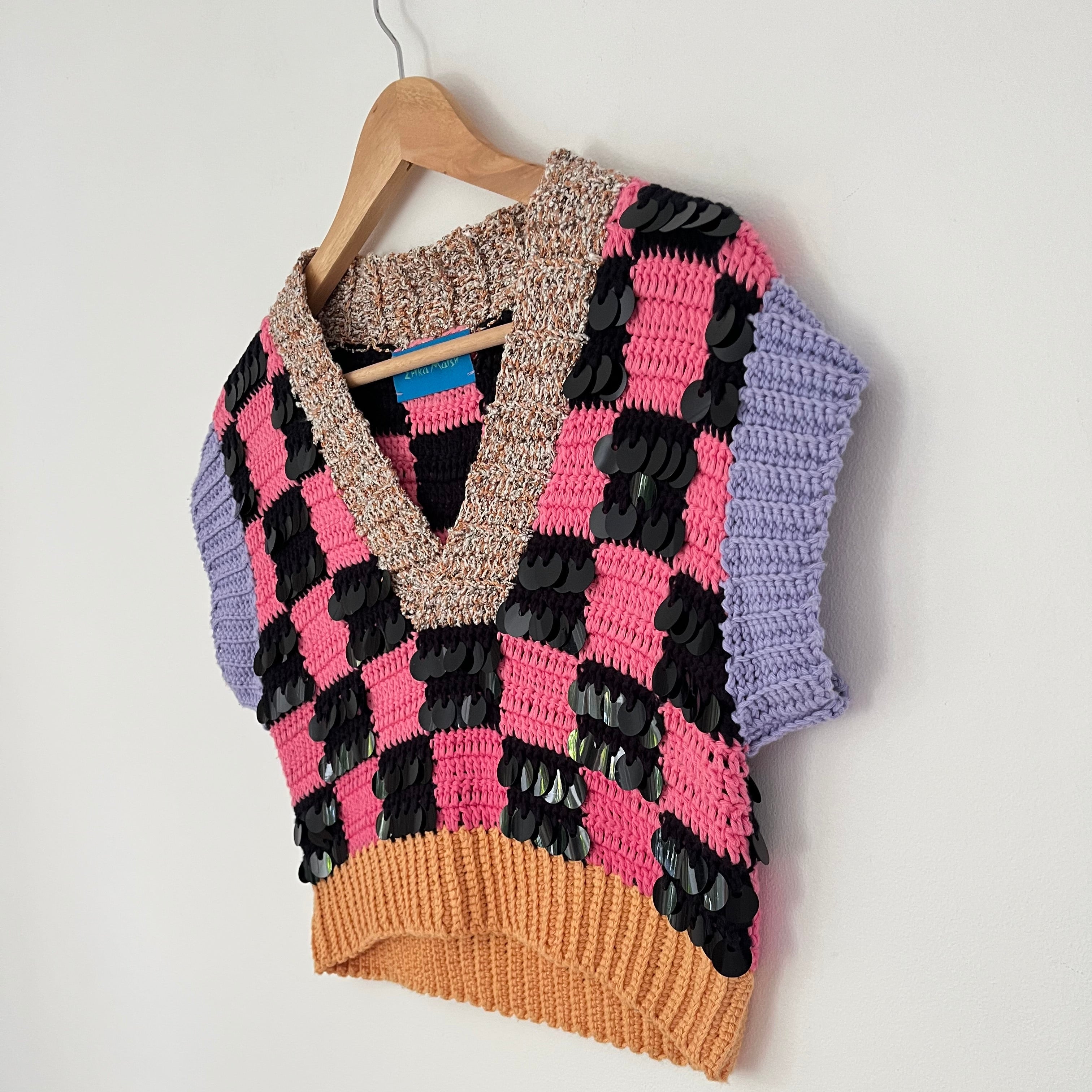 Erika Maish 1/1 EDITION Sweater vest.