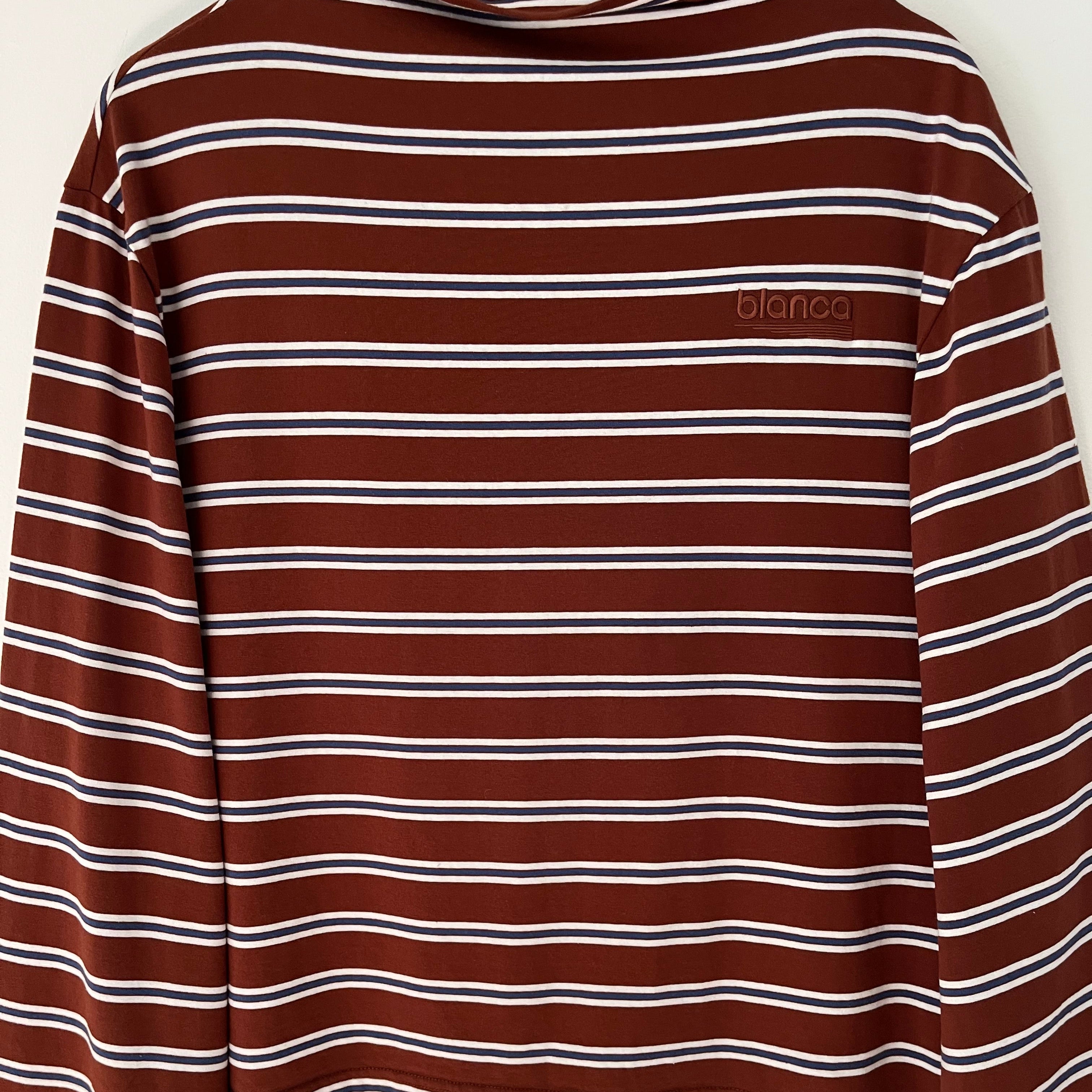 Blanca Striped Tee Size L.