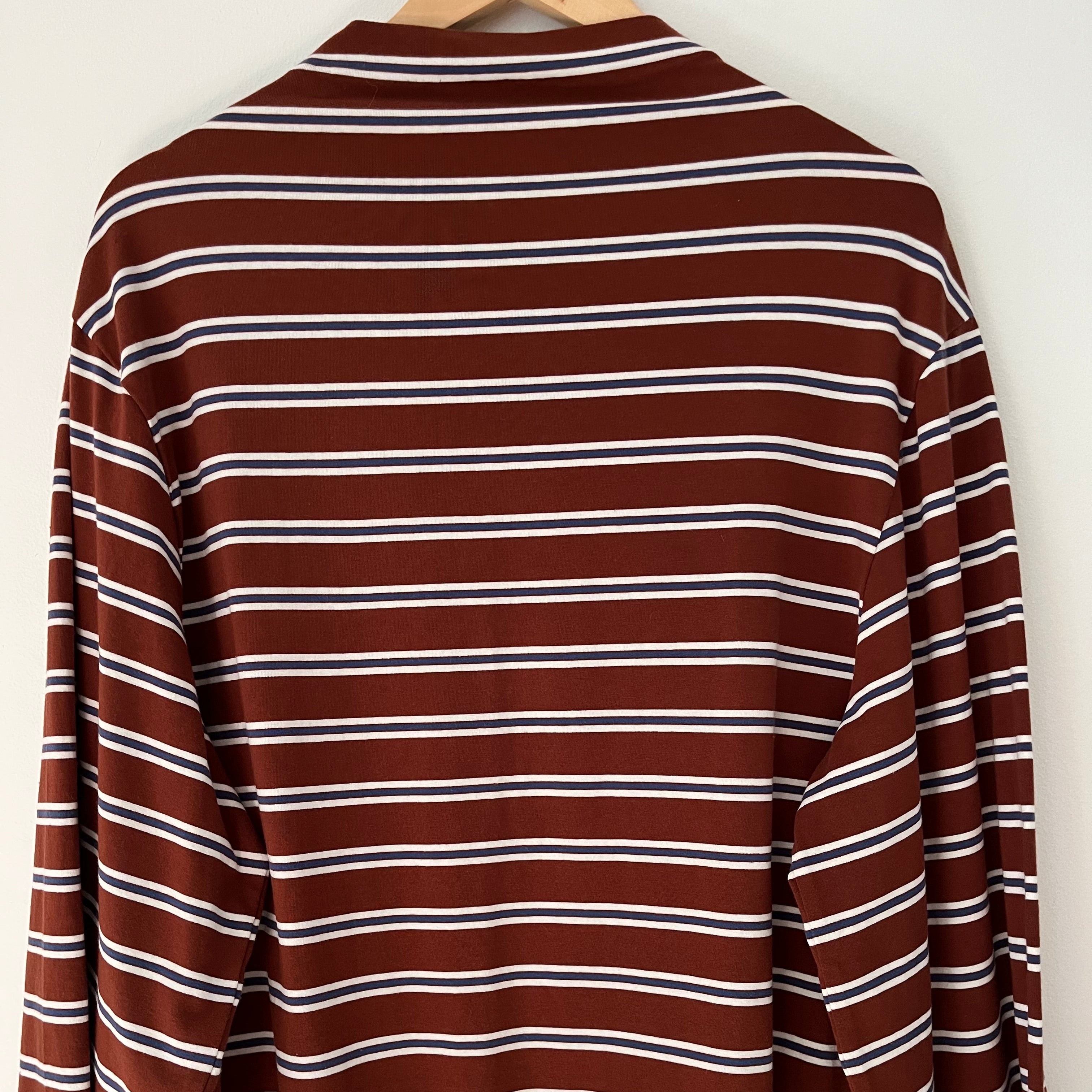 Blanca Striped Tee Size L.