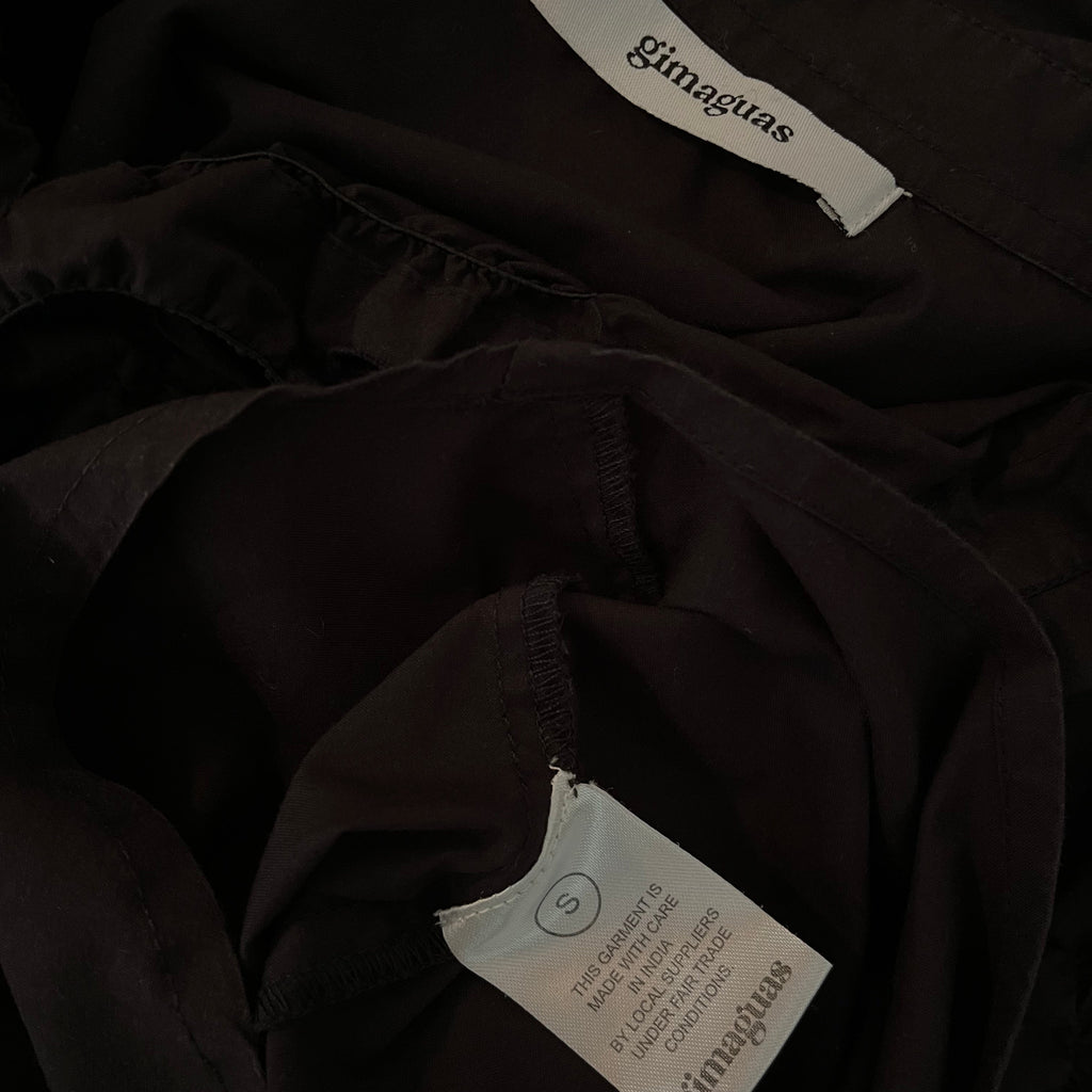 Gimaguas RON Shirt in Black Size S.