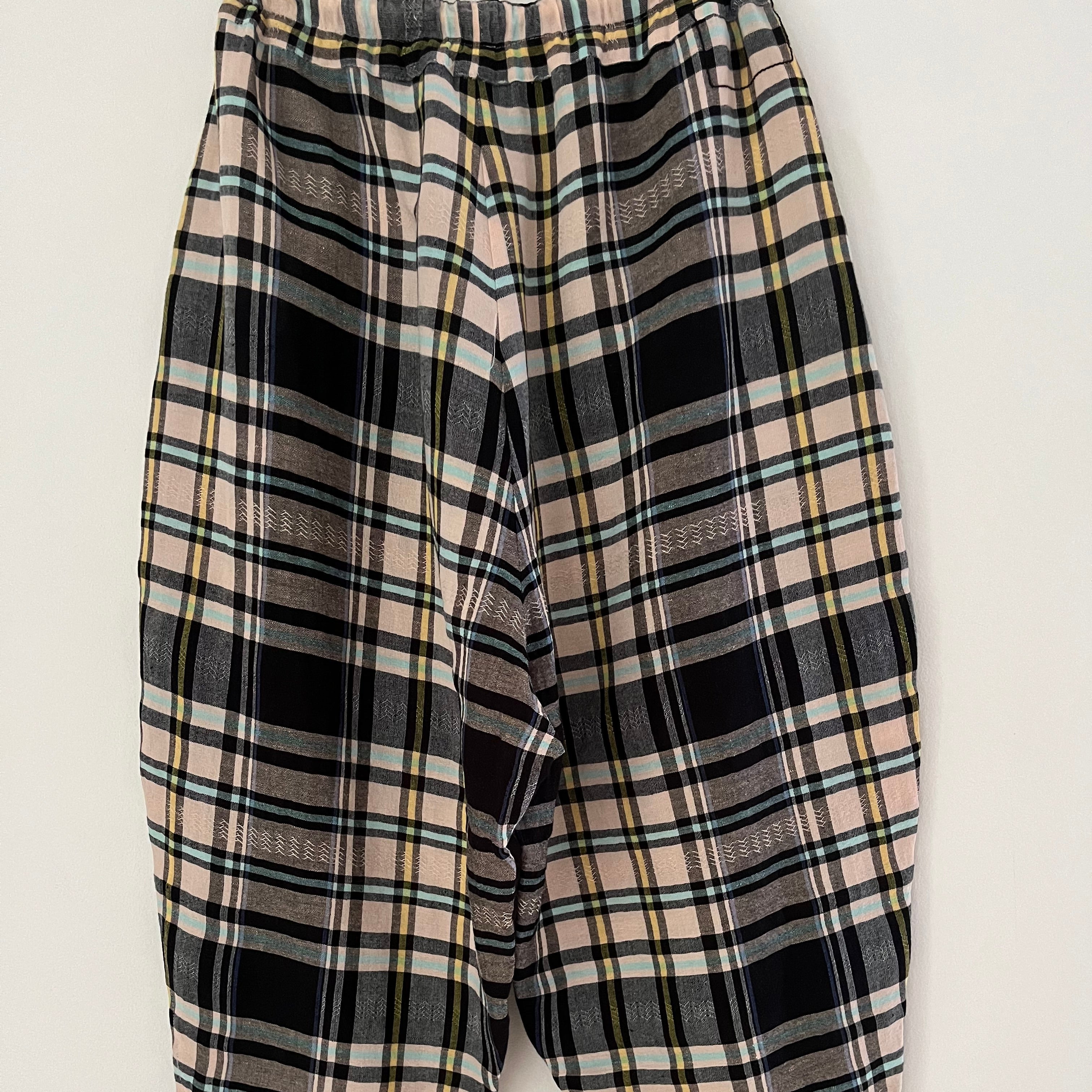Bassike Checked Balloon Pants Size XS.