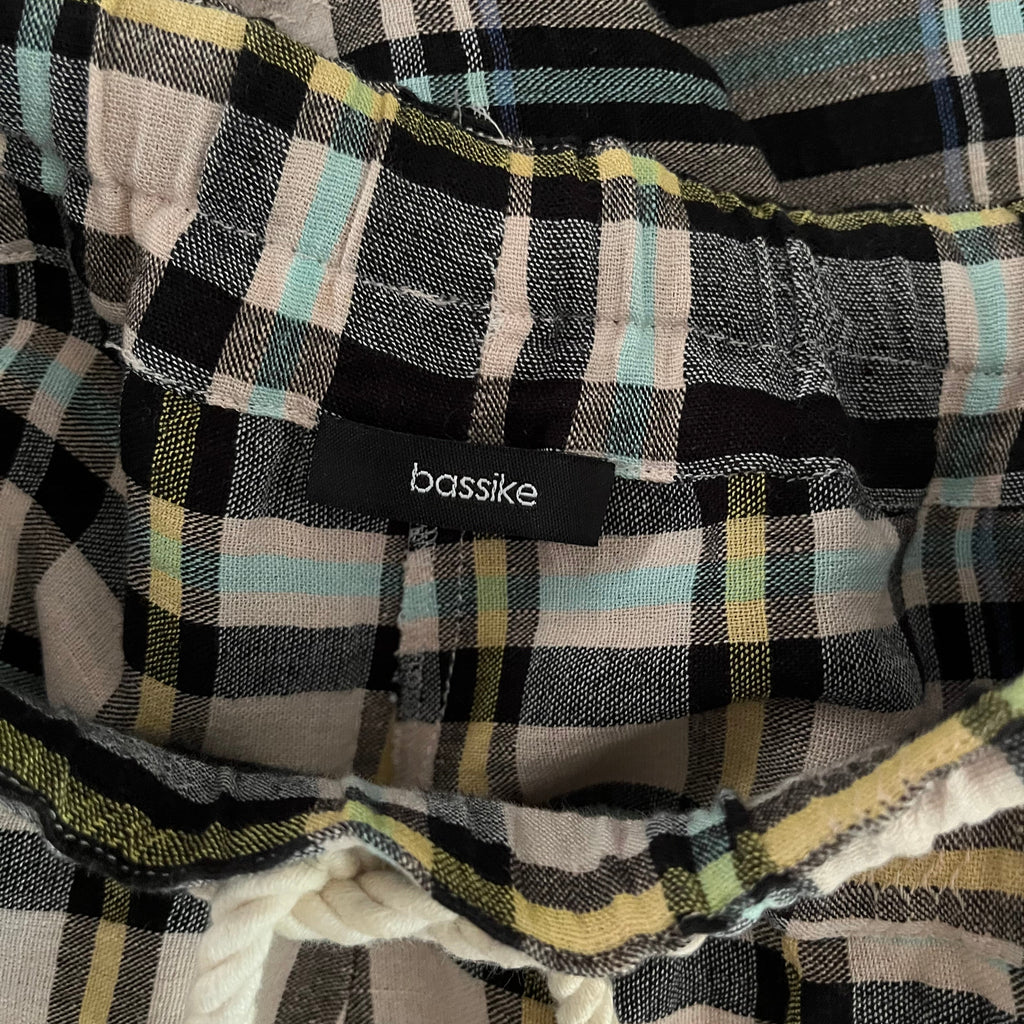 Bassike Checked Balloon Pants Size XS.