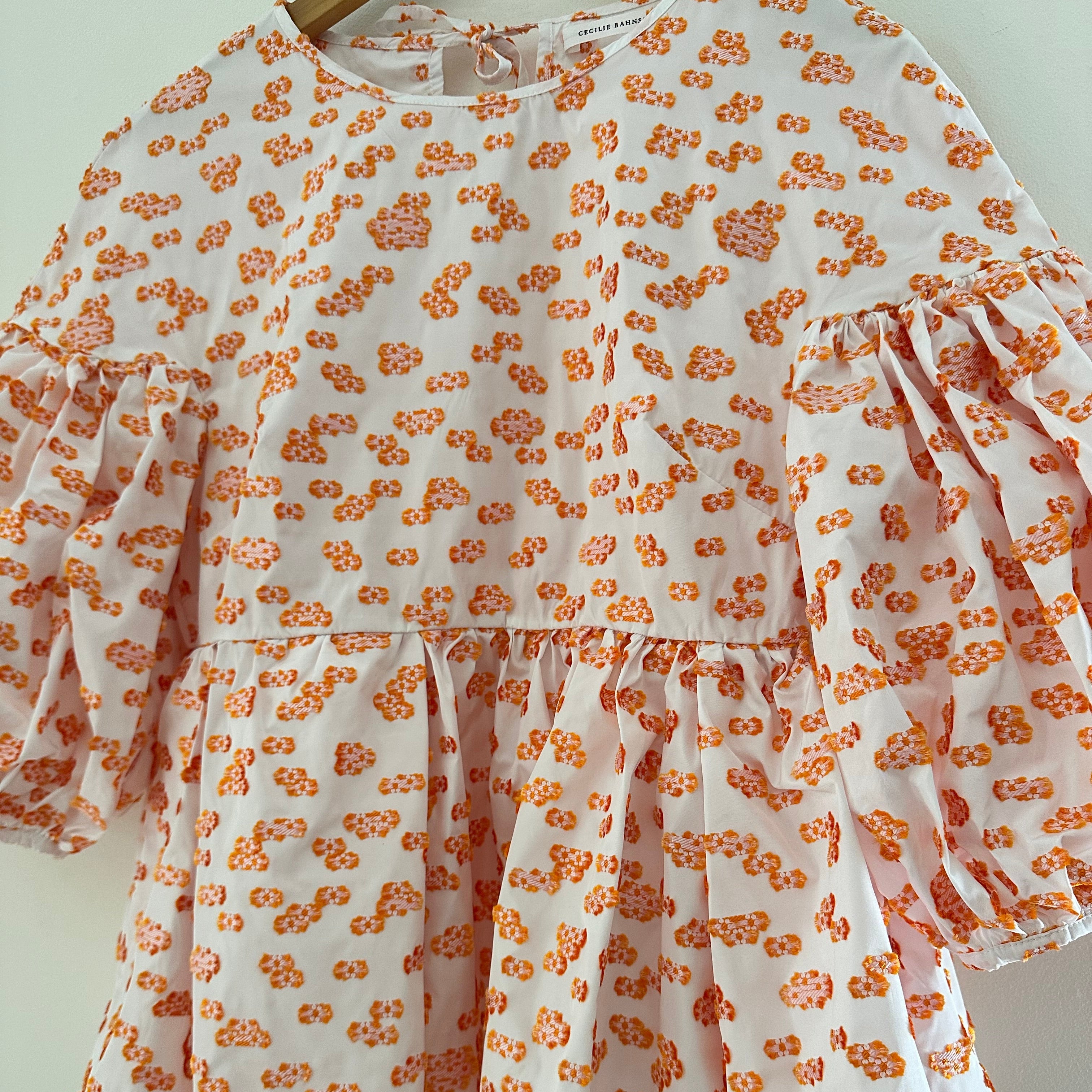Cecilie Bahnsen Floral JERRY Blouse Size AU/UK14.