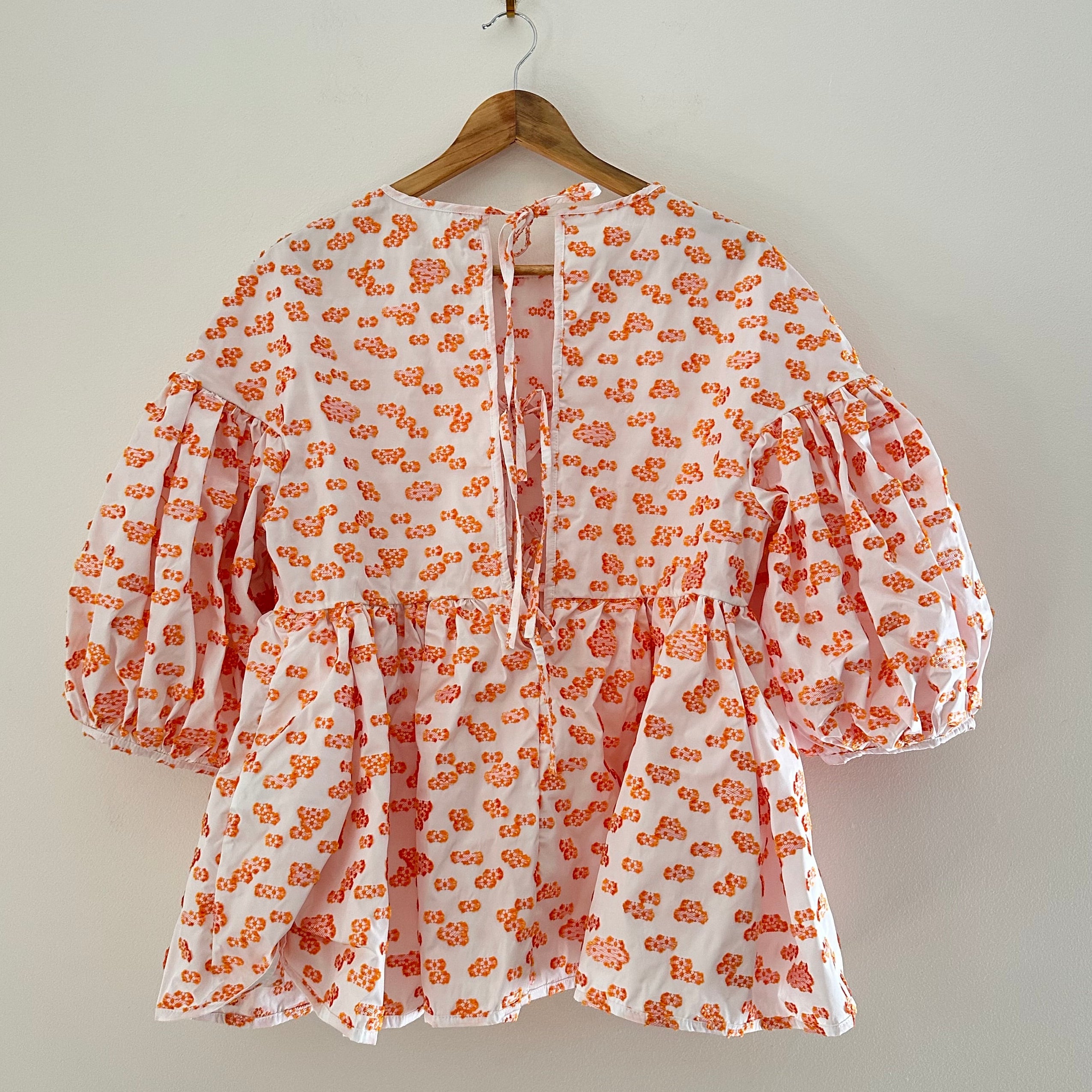Cecilie Bahnsen Floral JERRY Blouse Size AU/UK14.