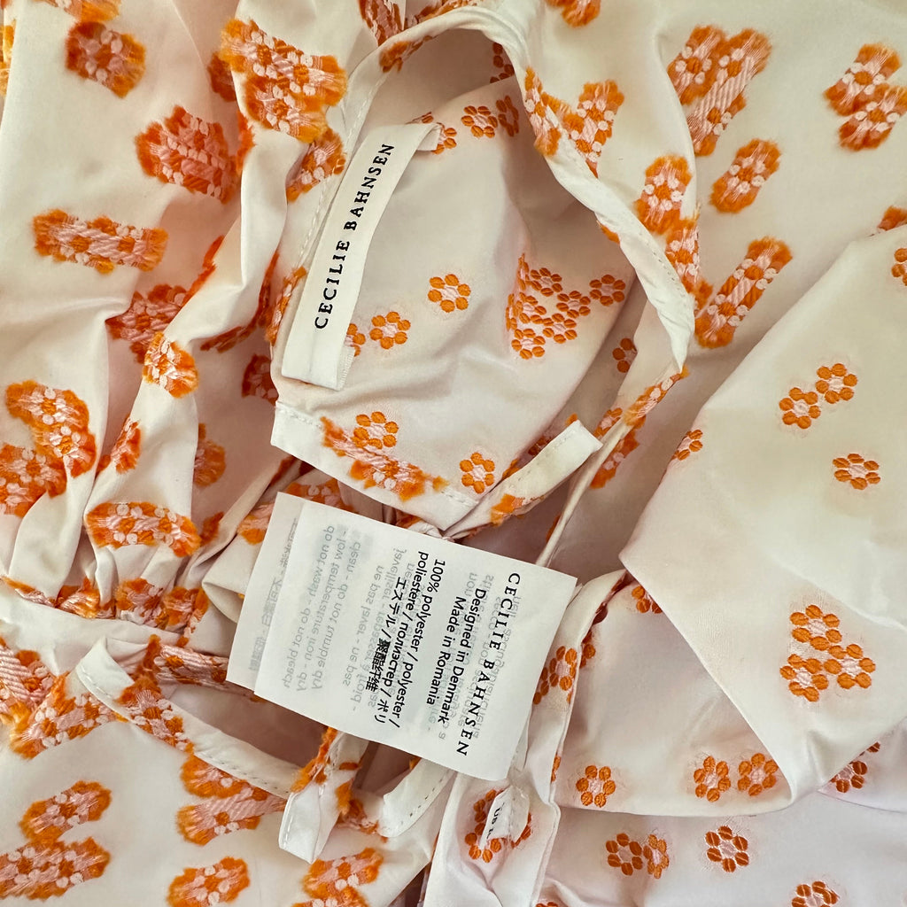 Cecilie Bahnsen Floral JERRY Blouse Size AU/UK14.
