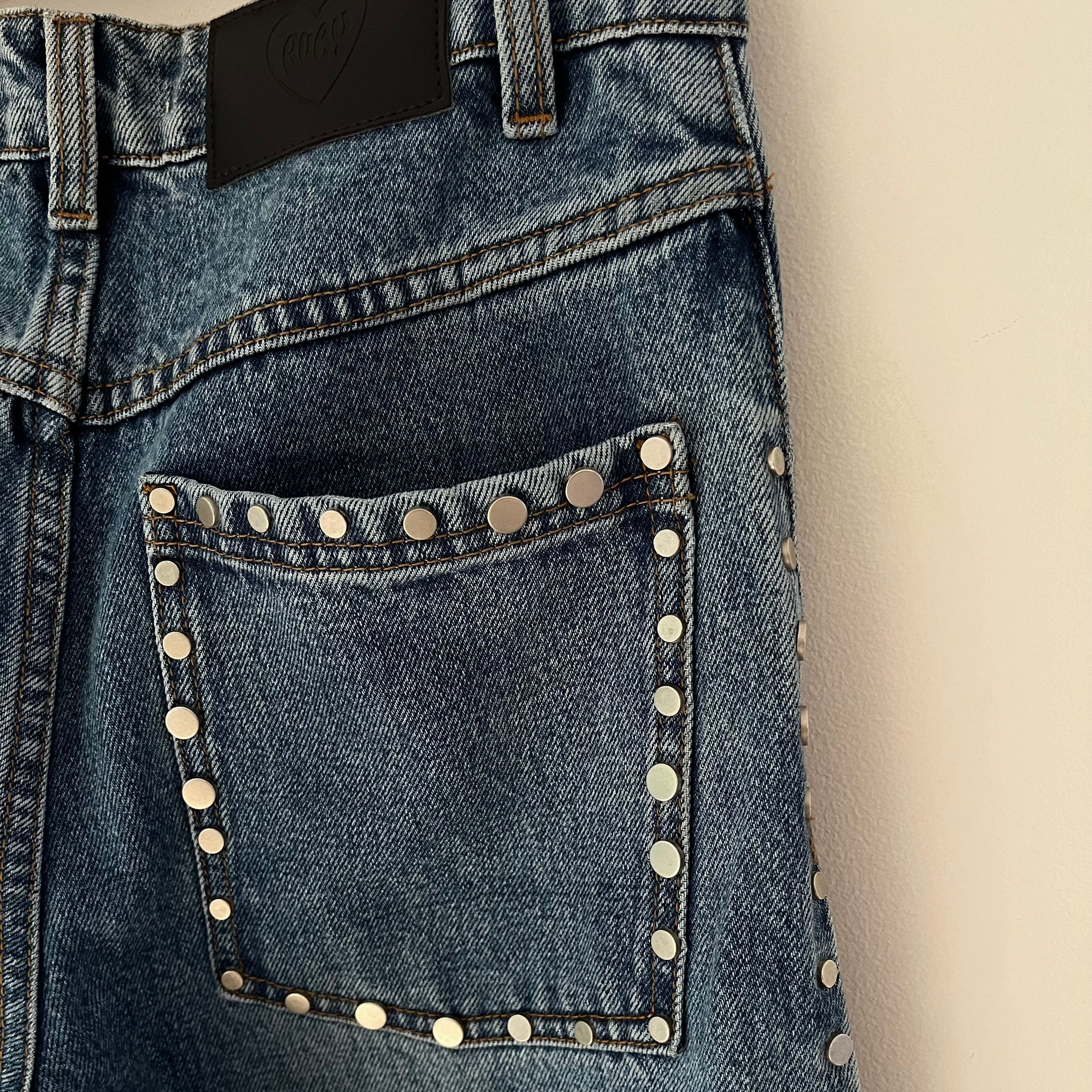 Ruby NZ ICON Studded Jeans Size AU6.