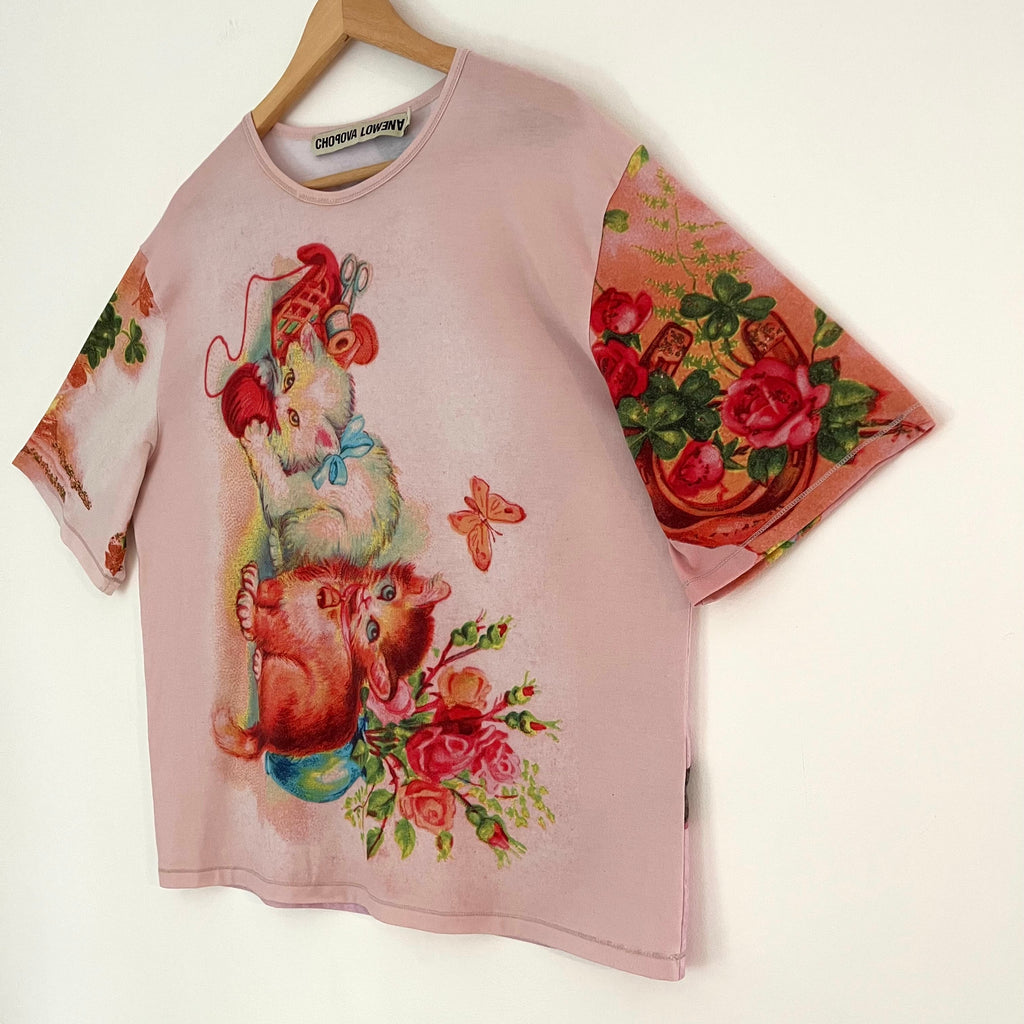Chorpova Lowena NEON KITTY Top Size S.