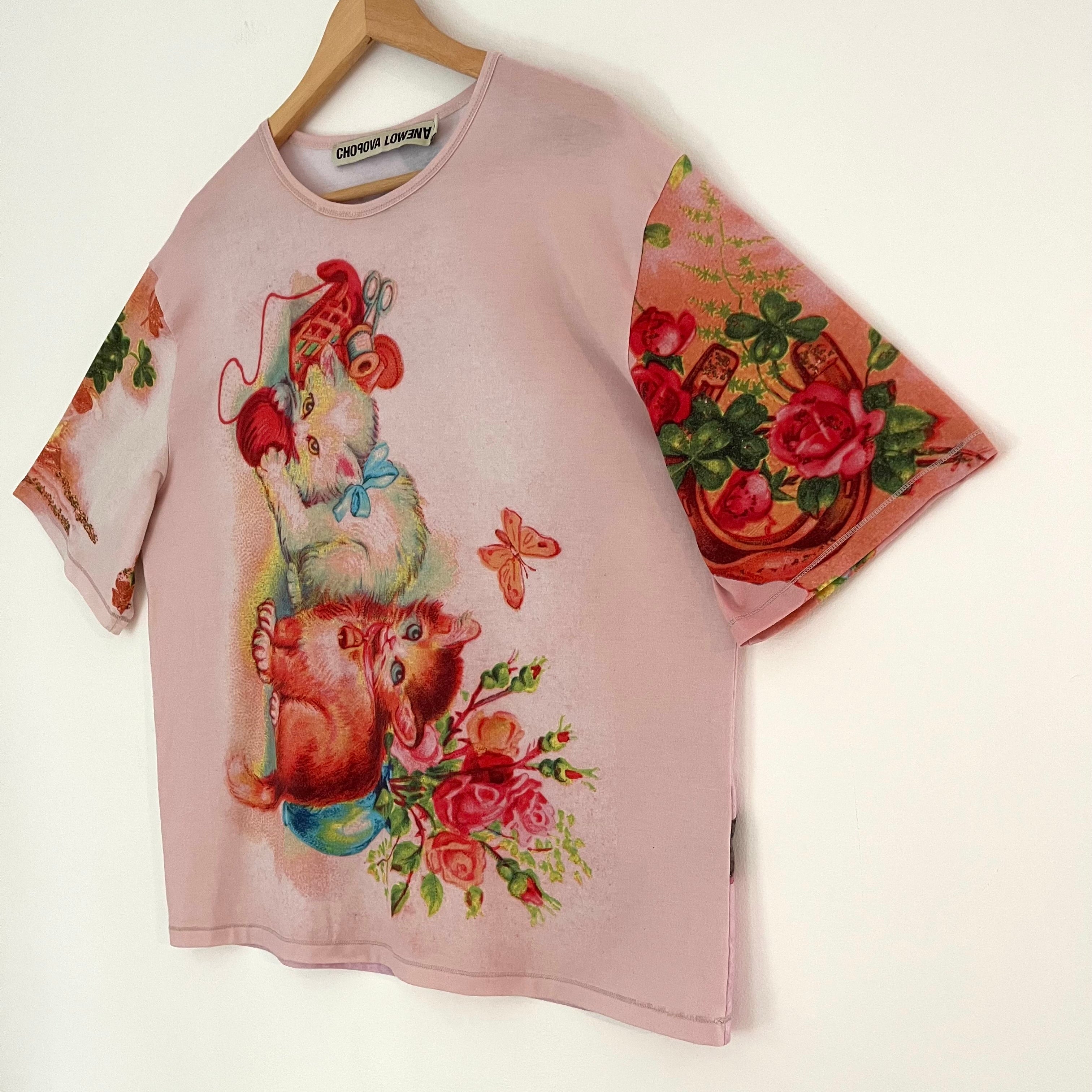 Chorpova Lowena NEON KITTY Top Size S.