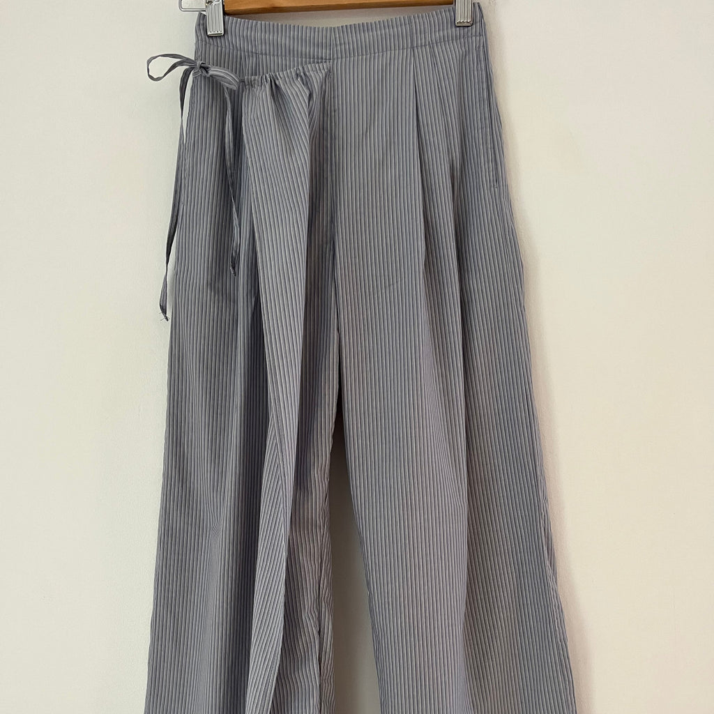 Deiji Studios DOUBLE LAYER Pants in Sky Stripe Size XXS.