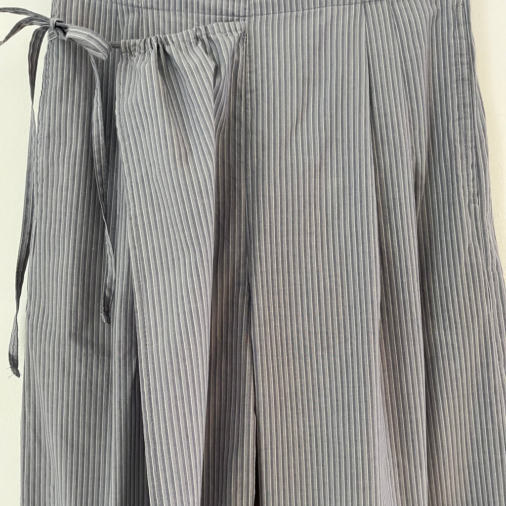 Deiji Studios DOUBLE LAYER Pants in Sky Stripe Size XXS.
