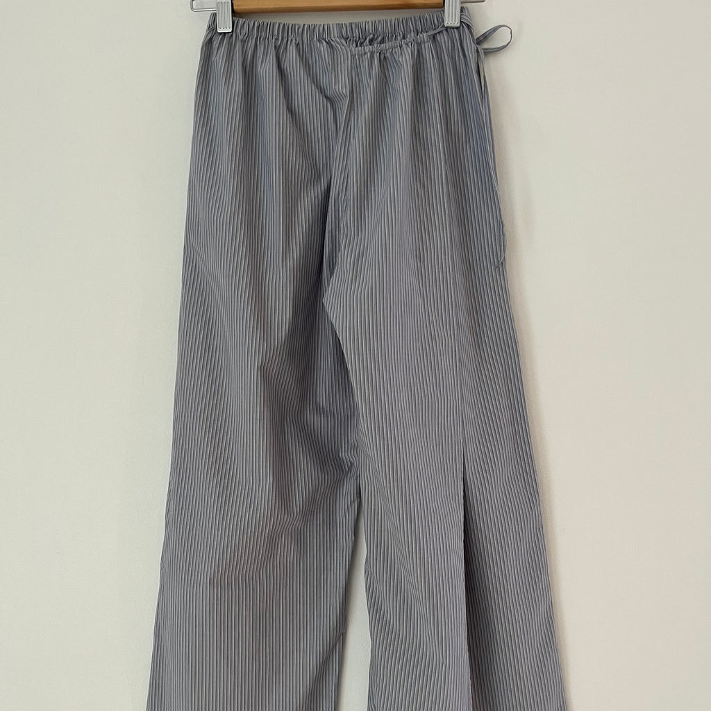 Deiji Studios DOUBLE LAYER Pants in Sky Stripe Size XXS.
