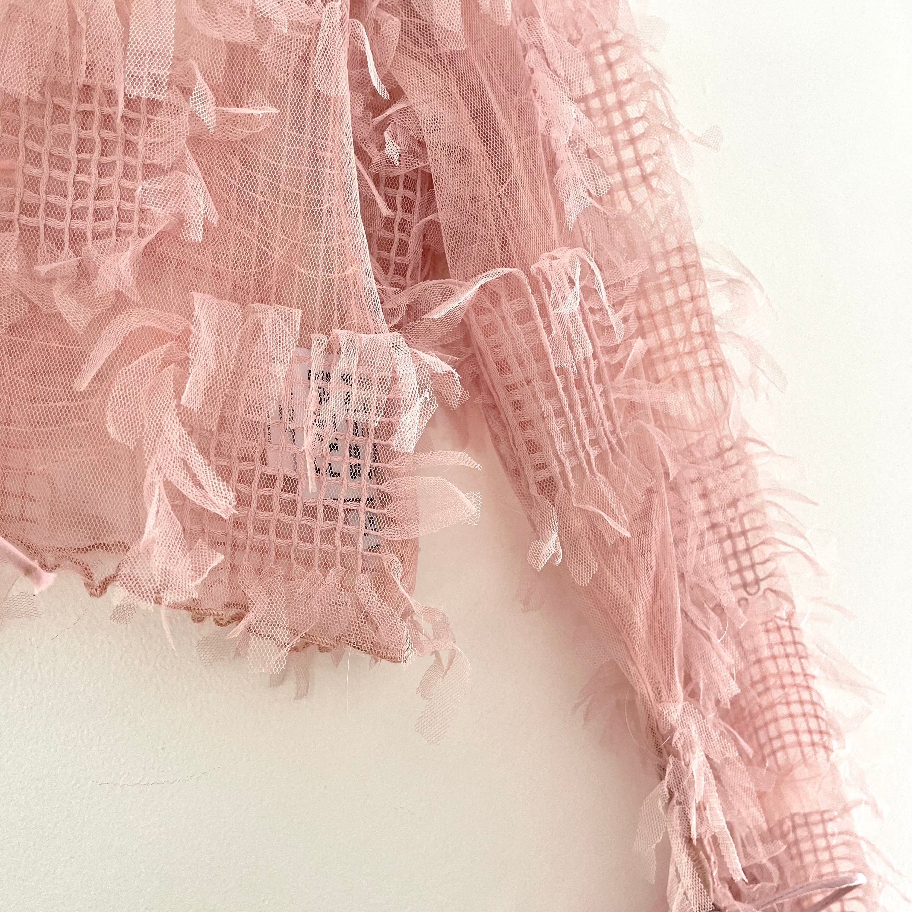 Après Studios CHI CHI Baby Pink Tie Front Top.