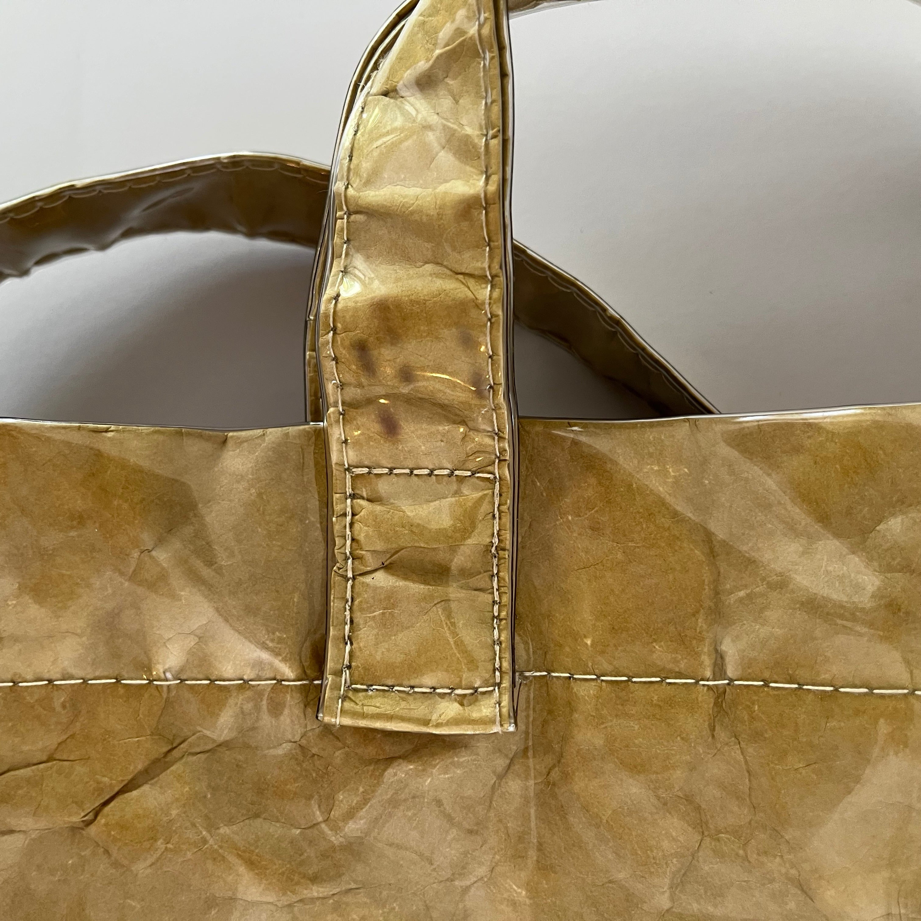 Comme des Garçons SHIRT PVC Paper Tote Bag.