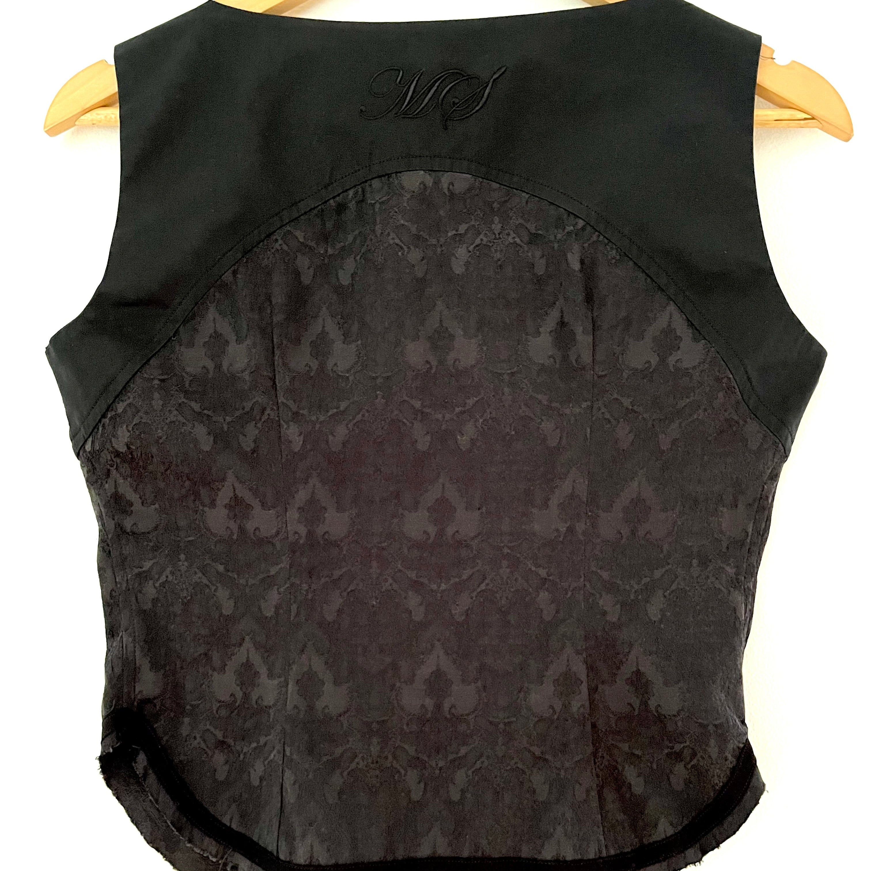 Marine Serre Household Linen Bustier Size FR40/AU12/M.