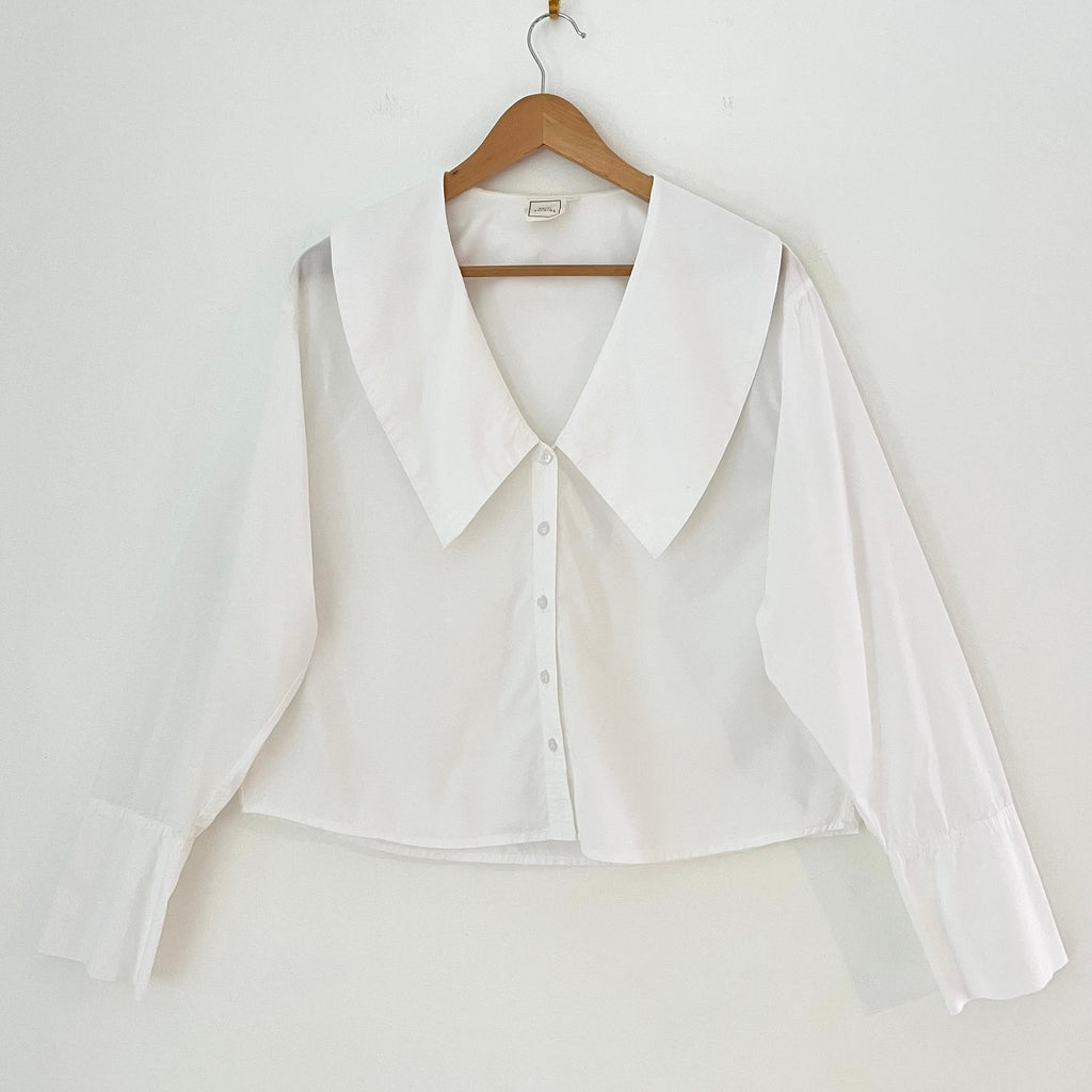 Deiji Studios Organic Poplin Shirt Size S.