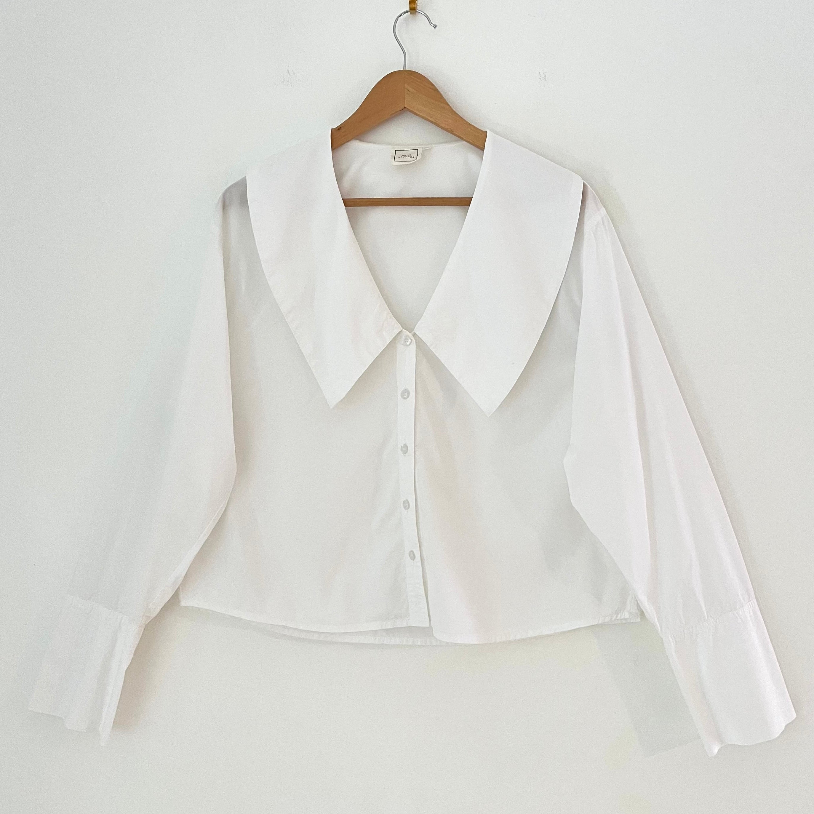 Deiji Studios Organic Poplin Shirt Size S.