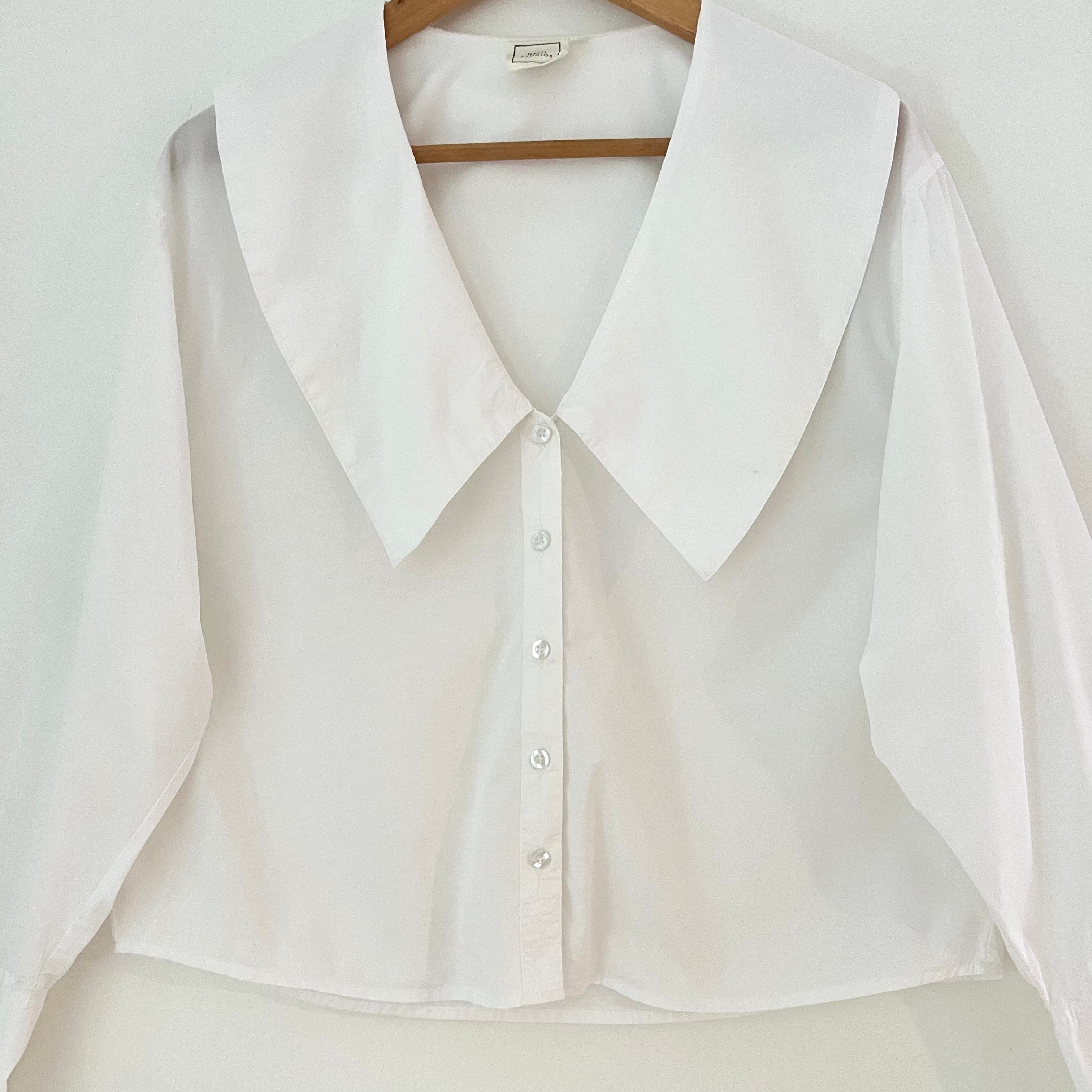 Deiji Studios Organic Poplin Shirt Size S.