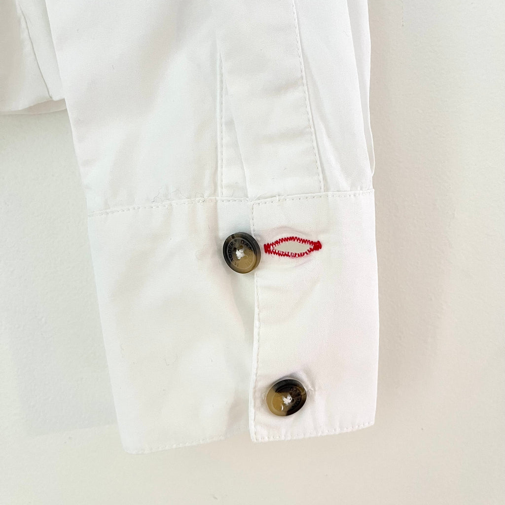 Damson Madder HAZEL Shirred Shirt Size 8.