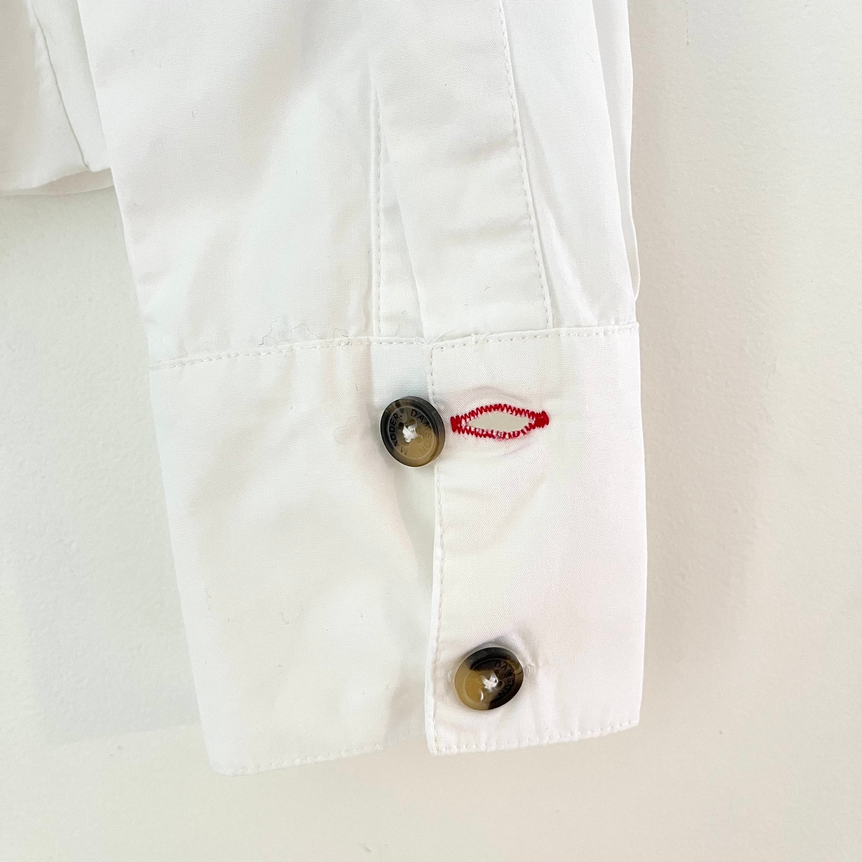 Damson Madder HAZEL Shirred Shirt Size 8.