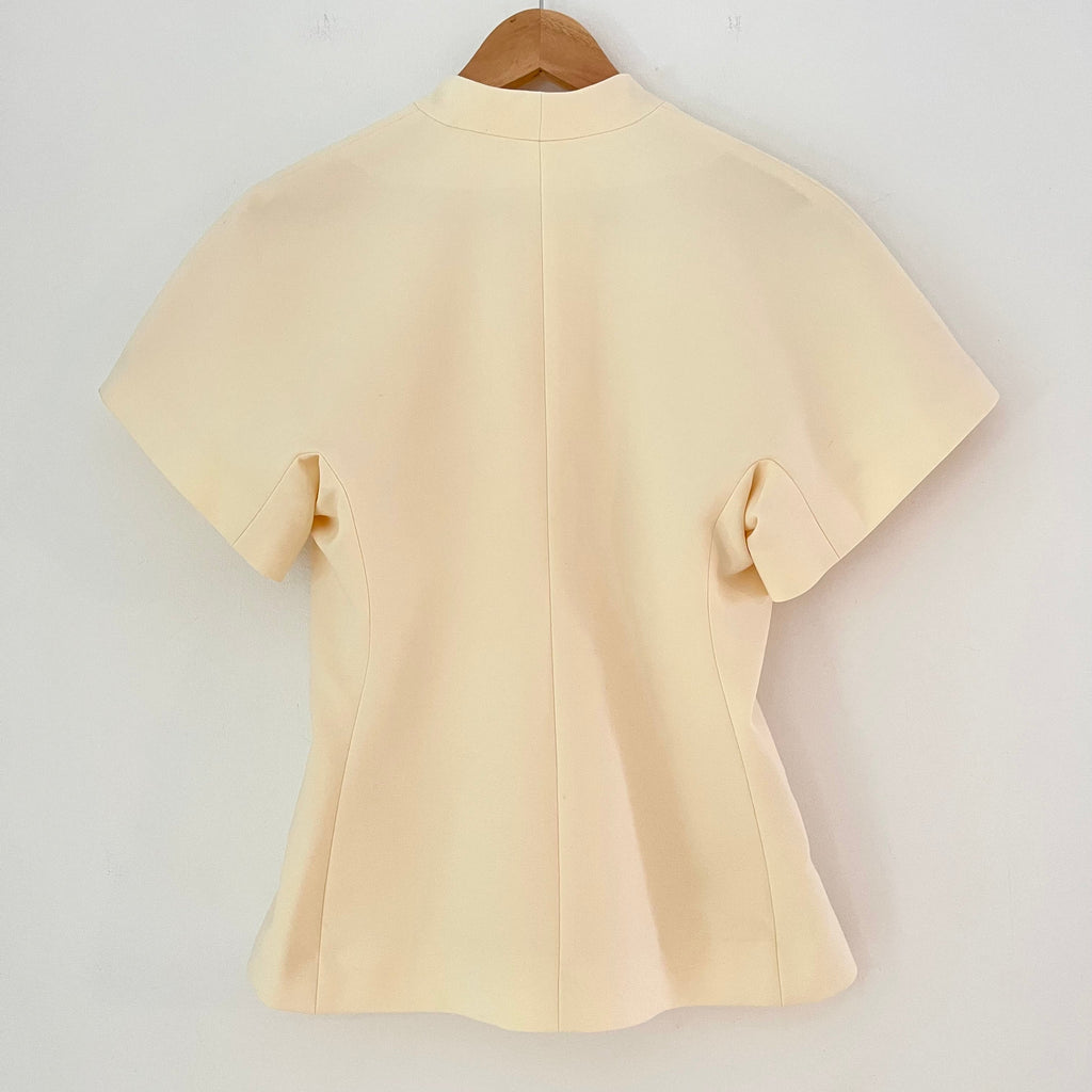 Ruby NZ BNWT COCO Short Sleeve Blazer Blouse Size 6/XS.