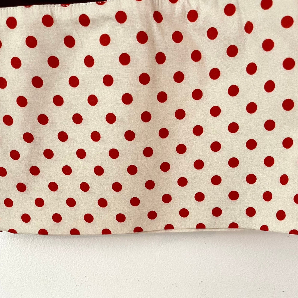 Carmen Says Polka Dot Trousers in Brown Size S.