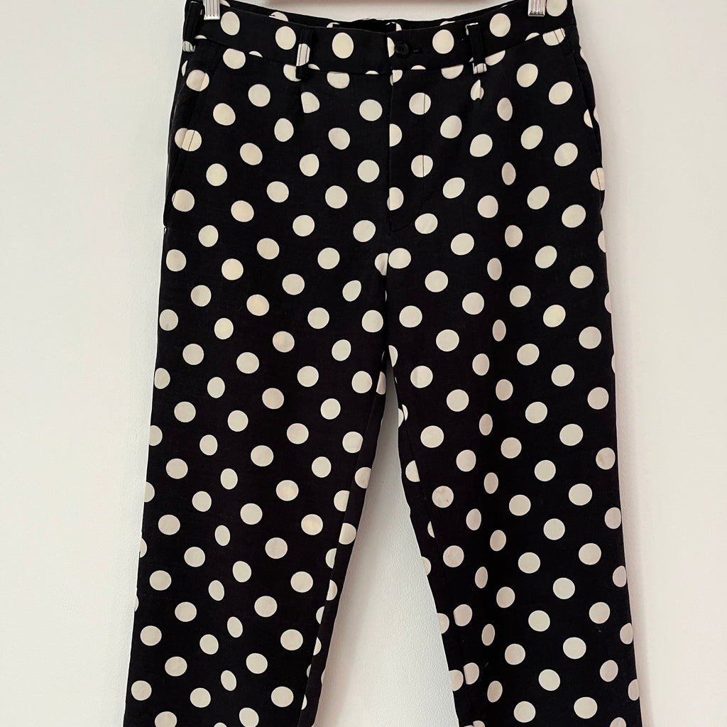 Comme Des Garçons Tricot Polka Dot Trousers.