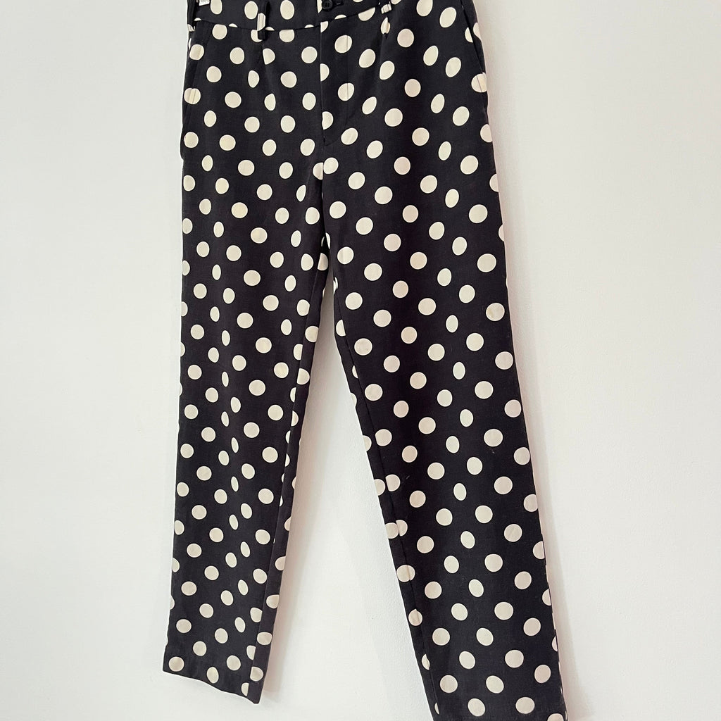 Comme Des Garçons Tricot Polka Dot Trousers.