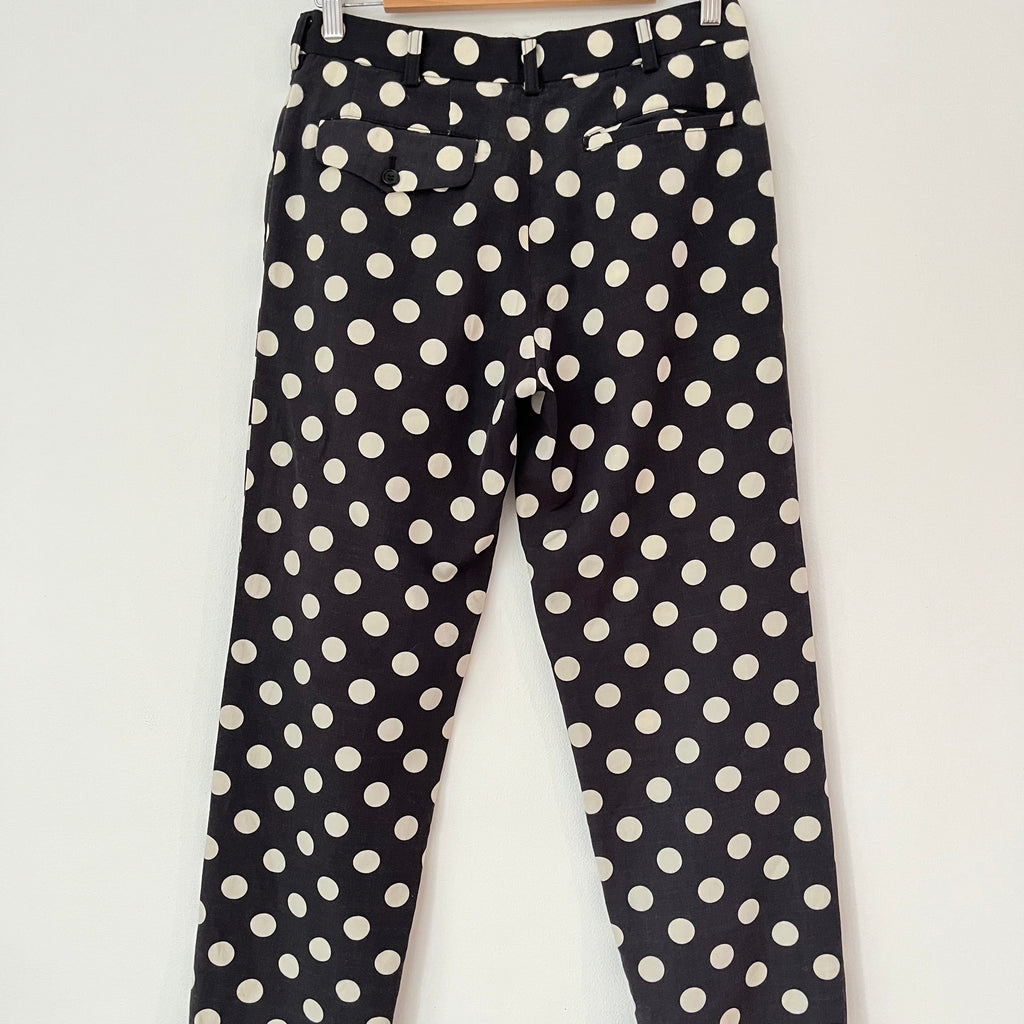 Comme Des Garçons Tricot Polka Dot Trousers.