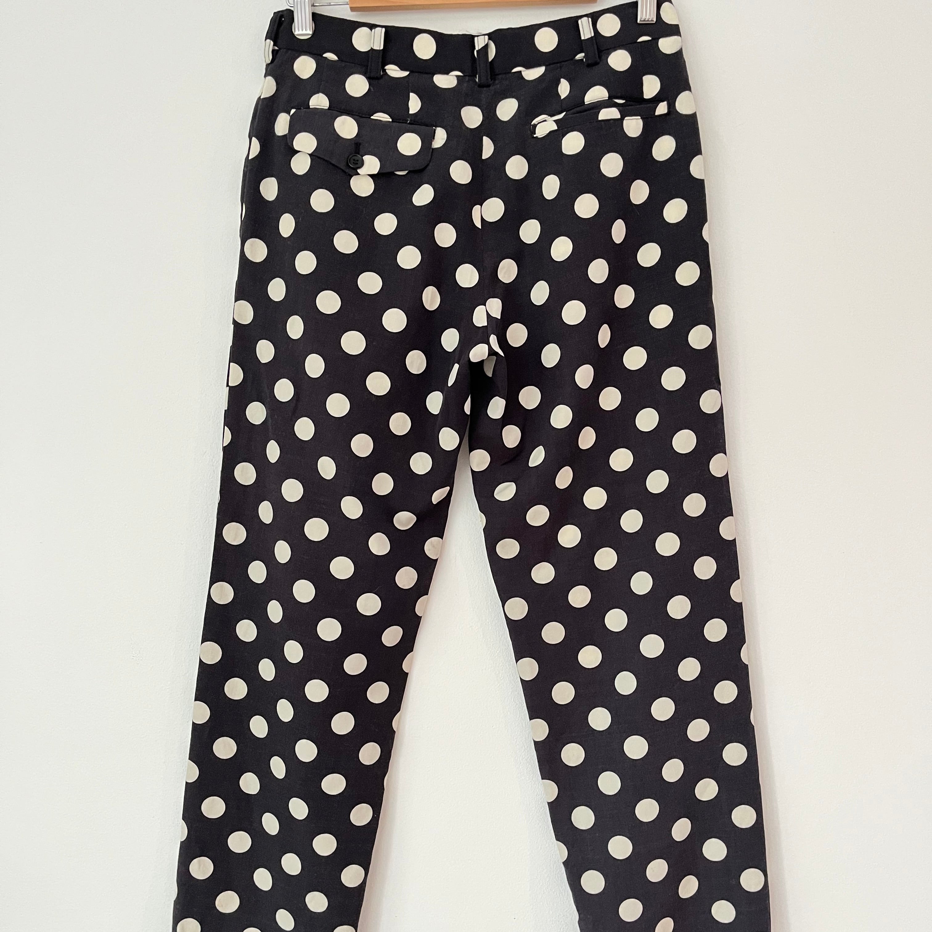 Comme Des Garçons Tricot Polka Dot Trousers.