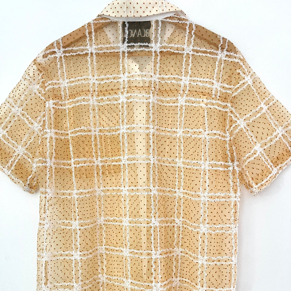 Blanca DELPHINA Shirt in Butter Size S.