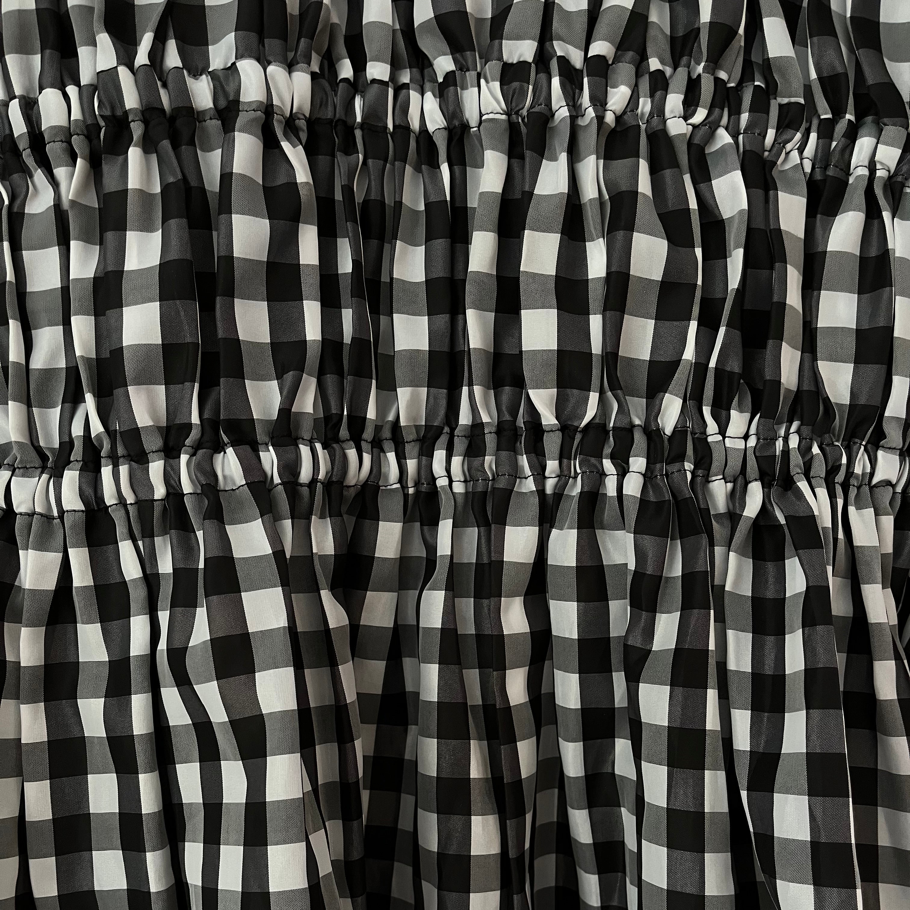 Romance Was Born Gathered Gingham Blouse Size AU12.