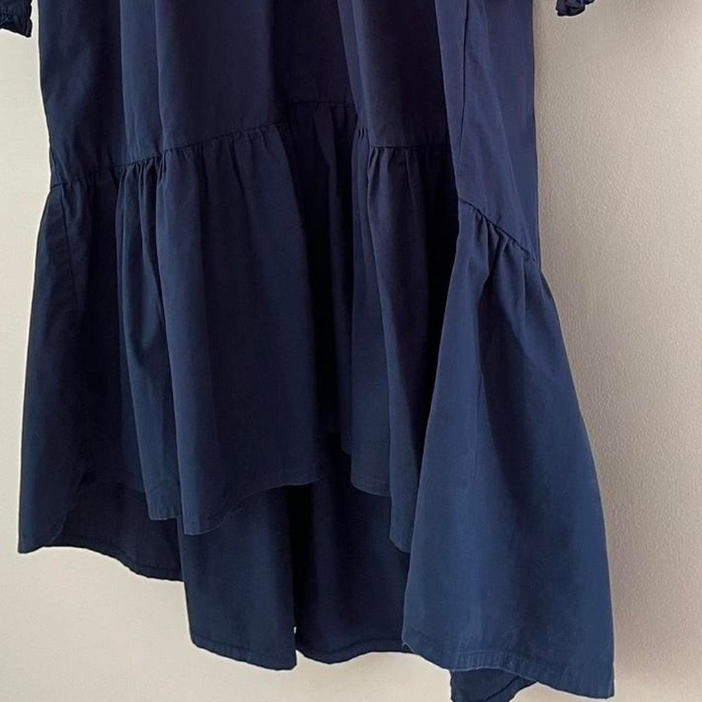 SUKU Home Midi Smock Dress in Navy.
