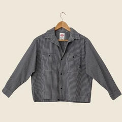 Danton France Checked Cropped Shirt Size AU8.