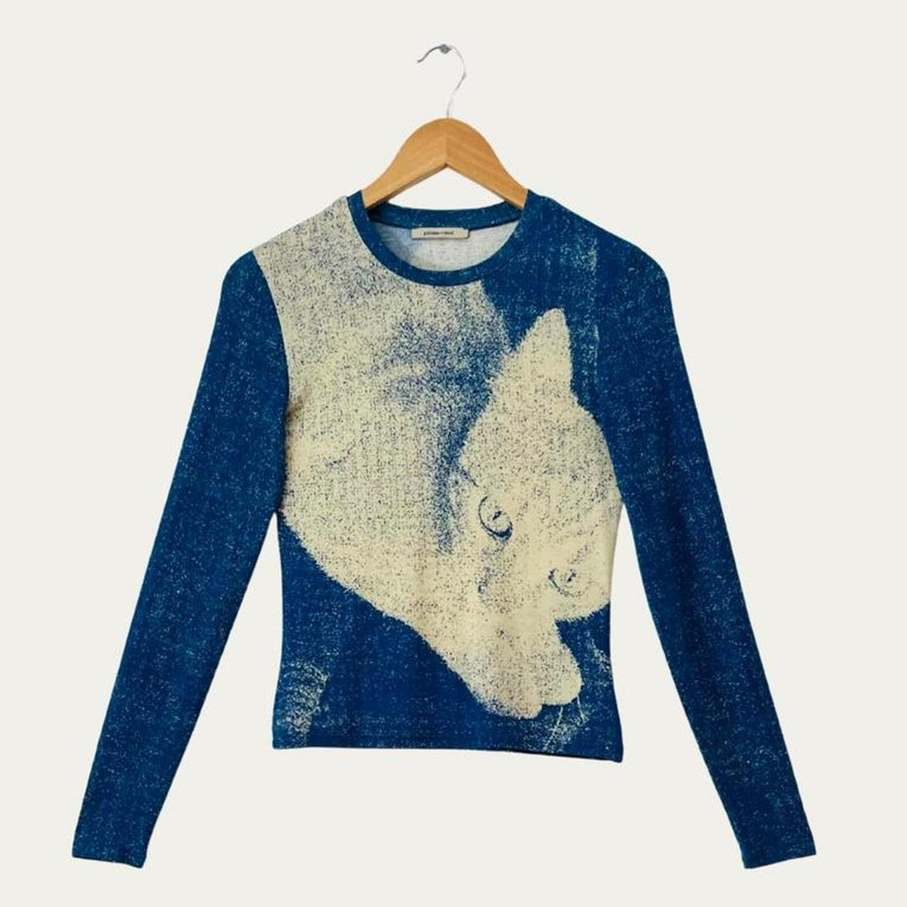 Paloma Wool FLOVI Top in Kitten Print.