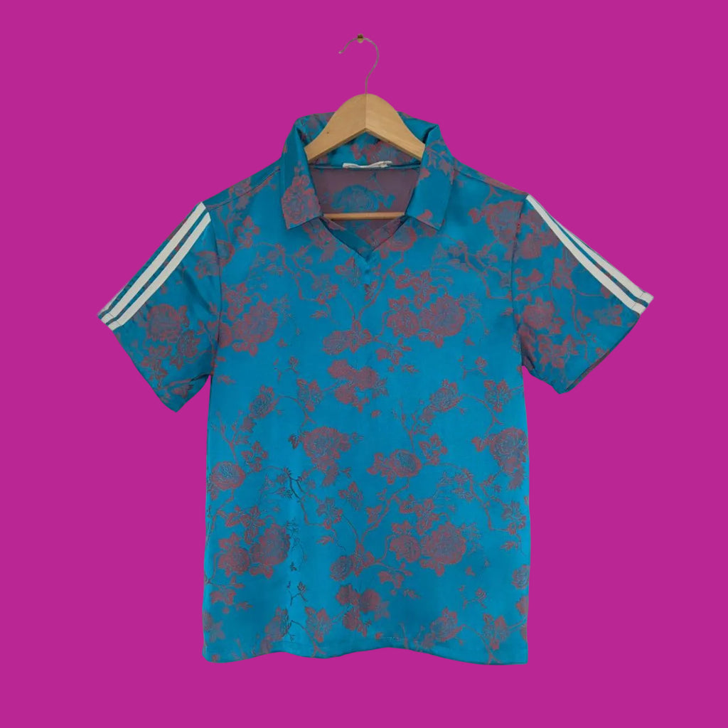 Muse The Label FIELD Polo Top in Jacquard.