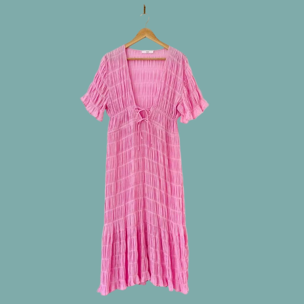 Ruby NZ MIRELLA V-Neck Dress in Orchard.