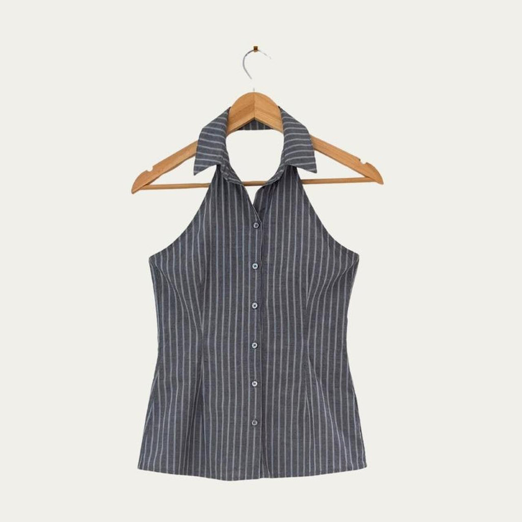 Paloma Wool Sleeveless Button Down Top.