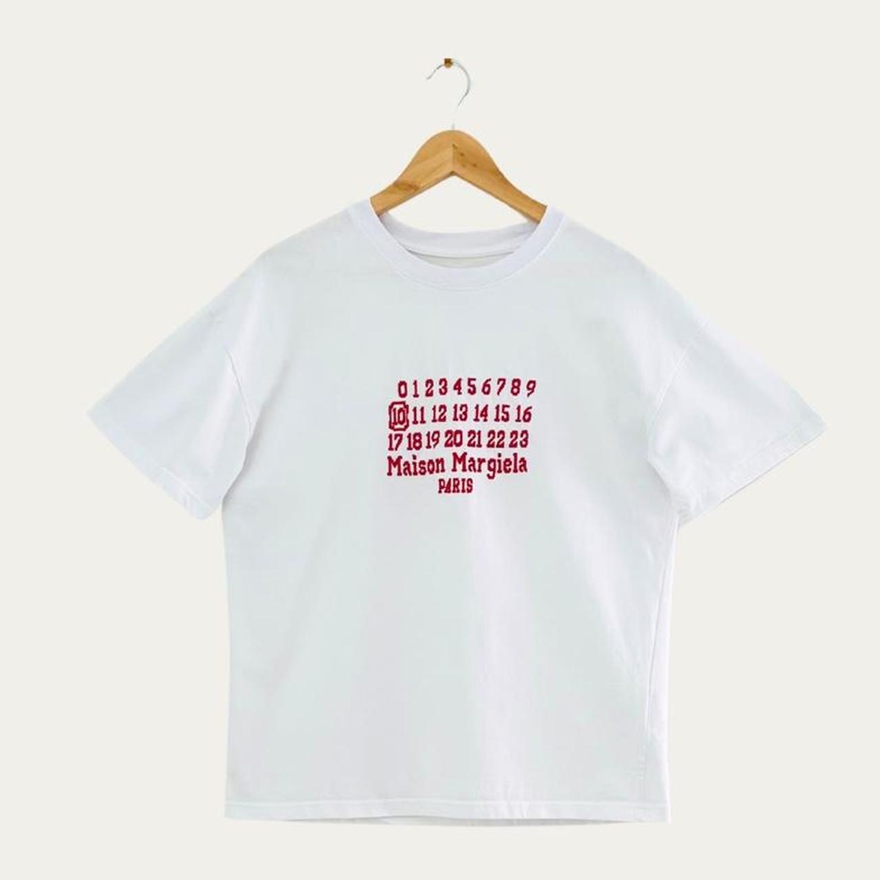 Maison Margiela Numeric Logo T shirt.